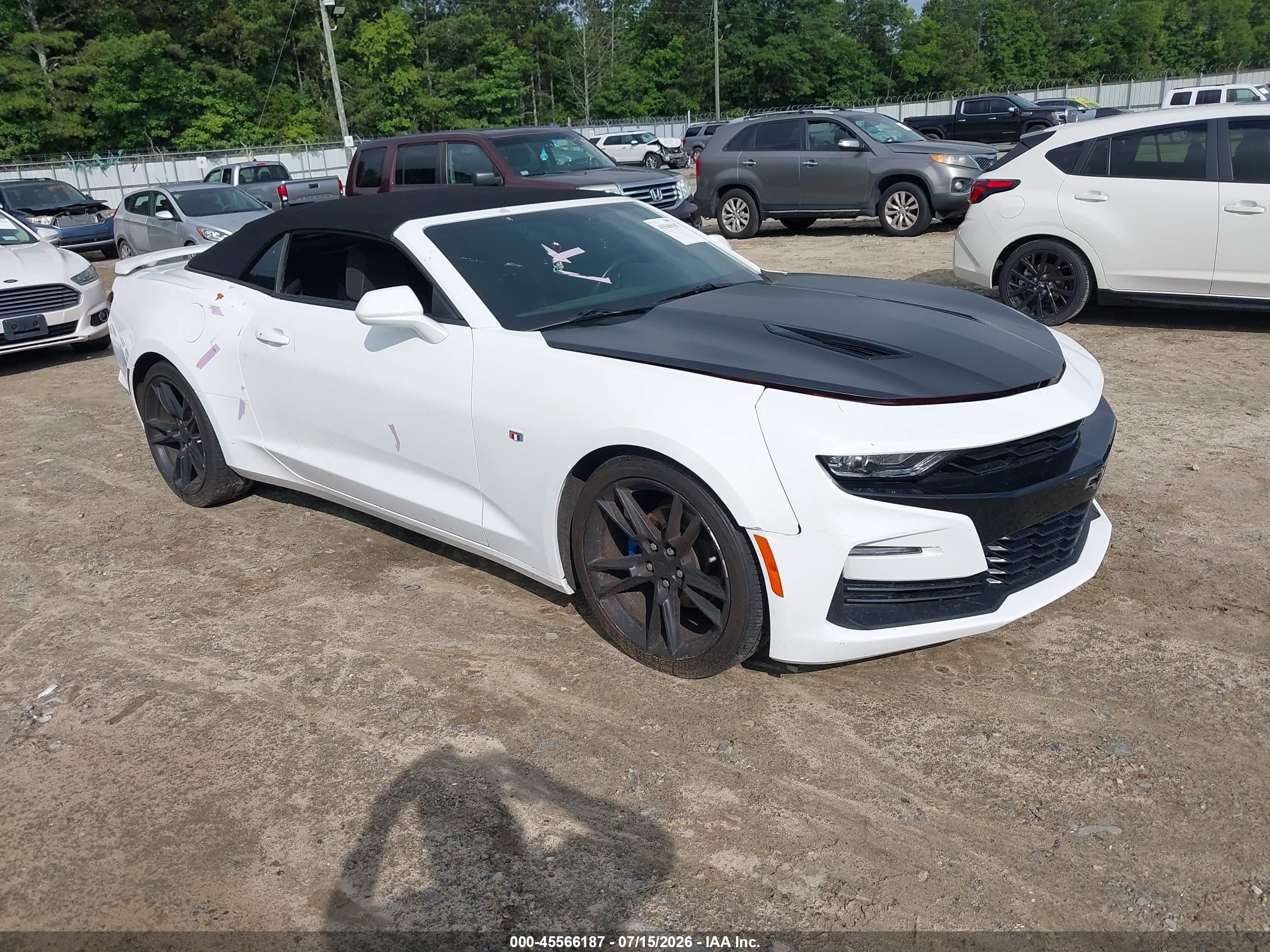 2020 Chevrolet Camaro 1LT, VIN 1G1FB3DSXL0146047 — Theft recovery