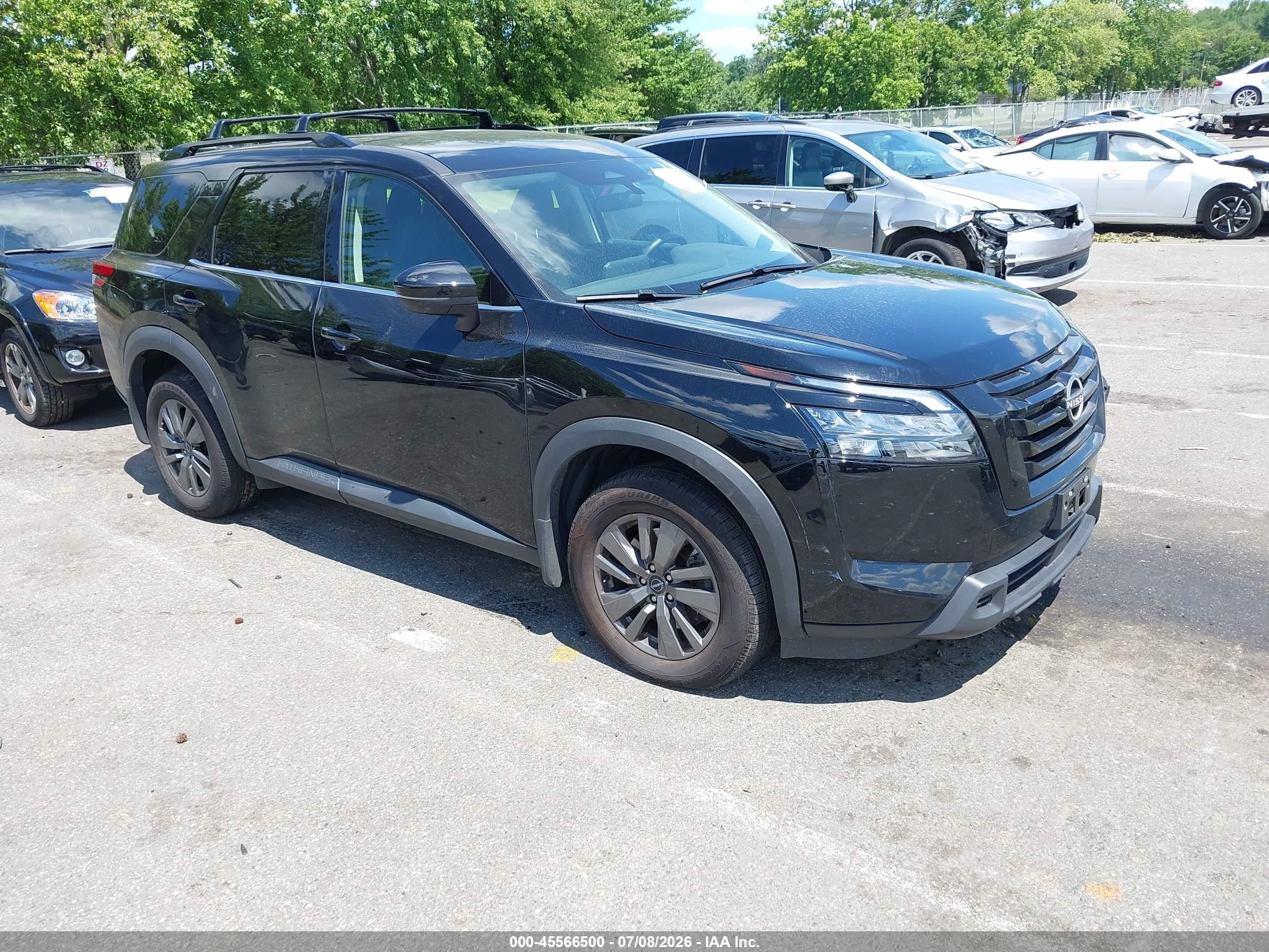 2024 Nissan Pathfinder SV, VIN 5N1DR3BC0RC284172 — Перед
