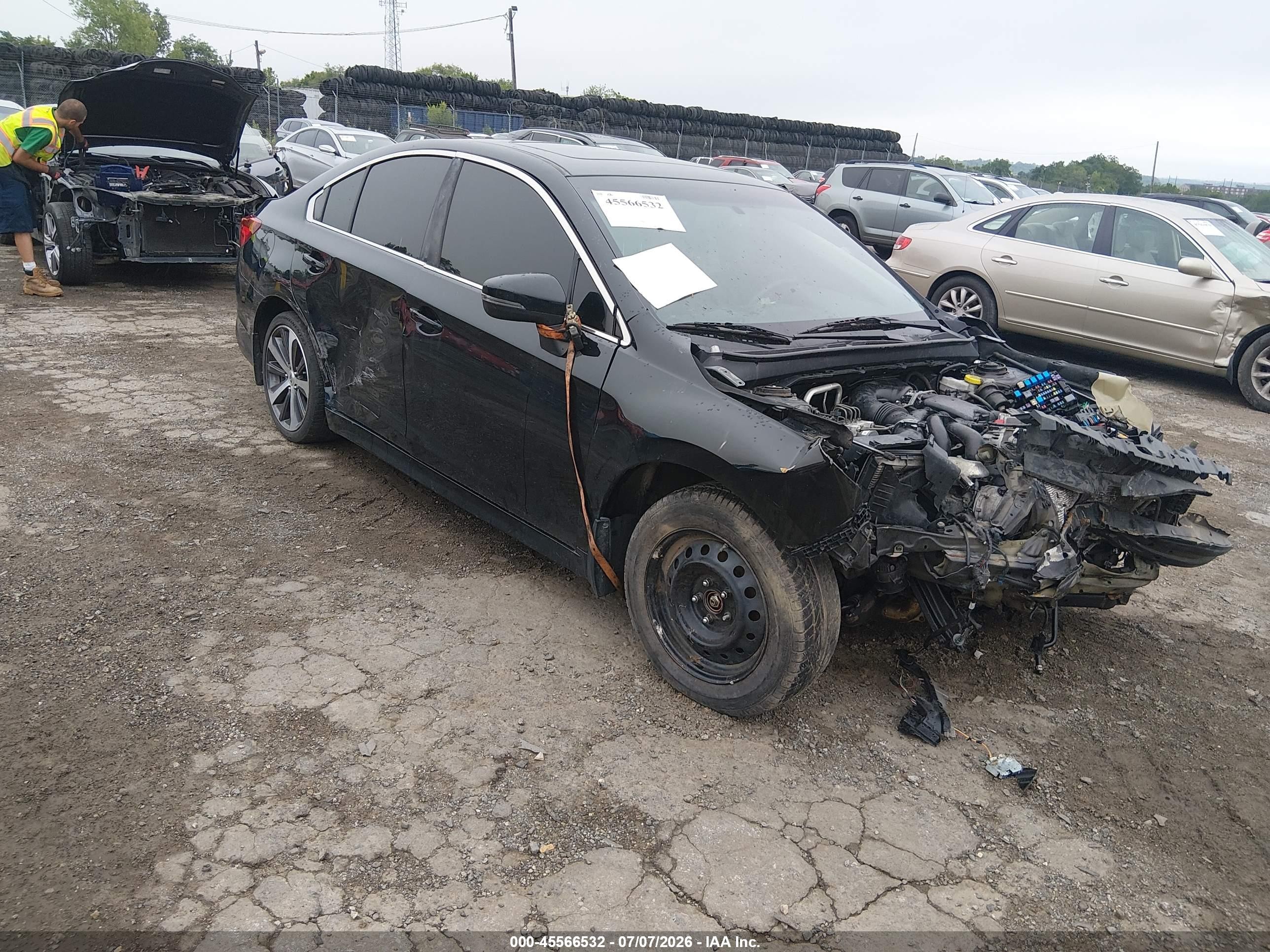 2018 Subaru Legacy Limited, VIN 4S3BNEK68J3005228 — Обычный износ