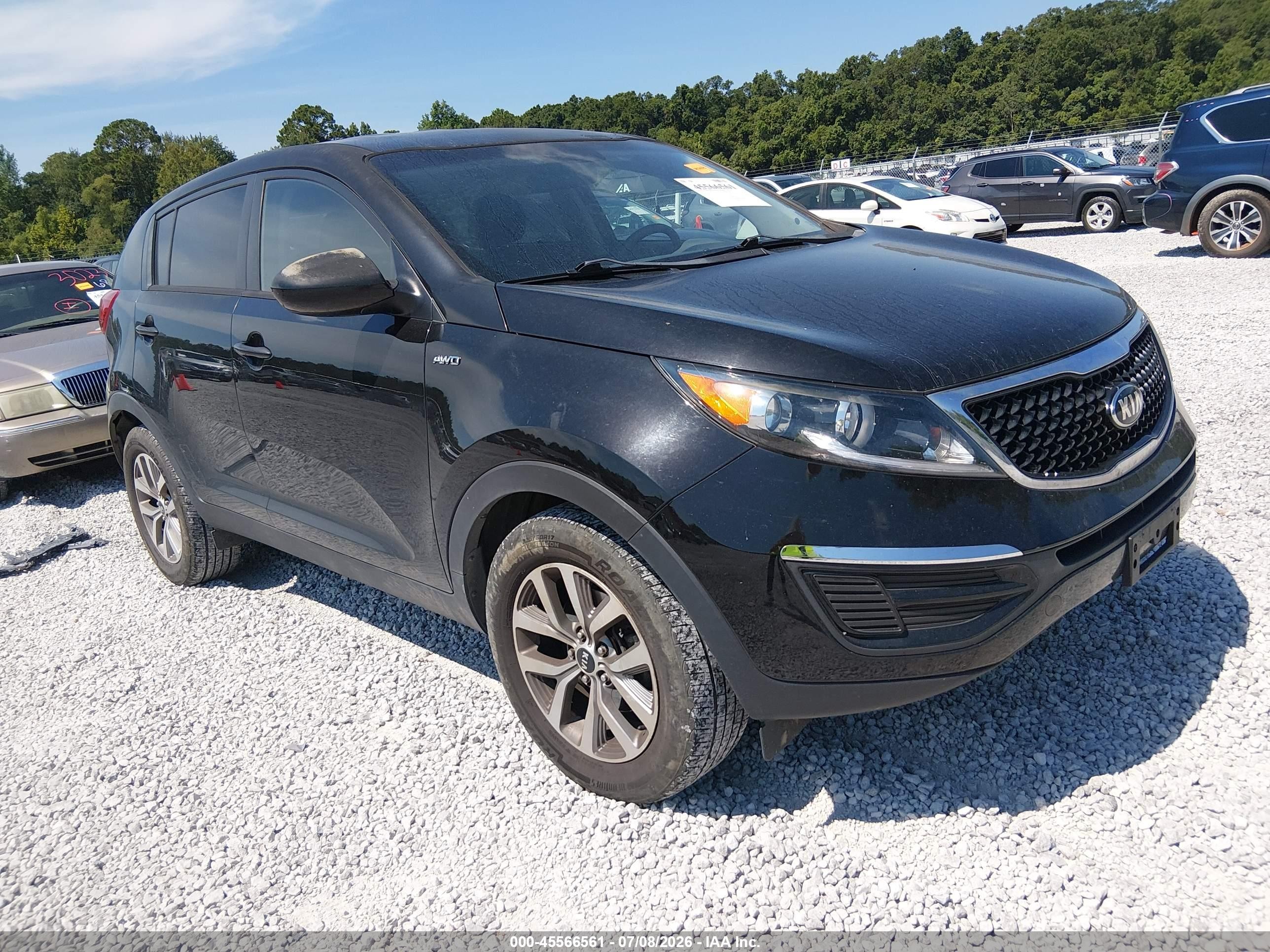 2016 Kia Sportage LX, VIN KNDPBCAC3G7831741 — Repossession