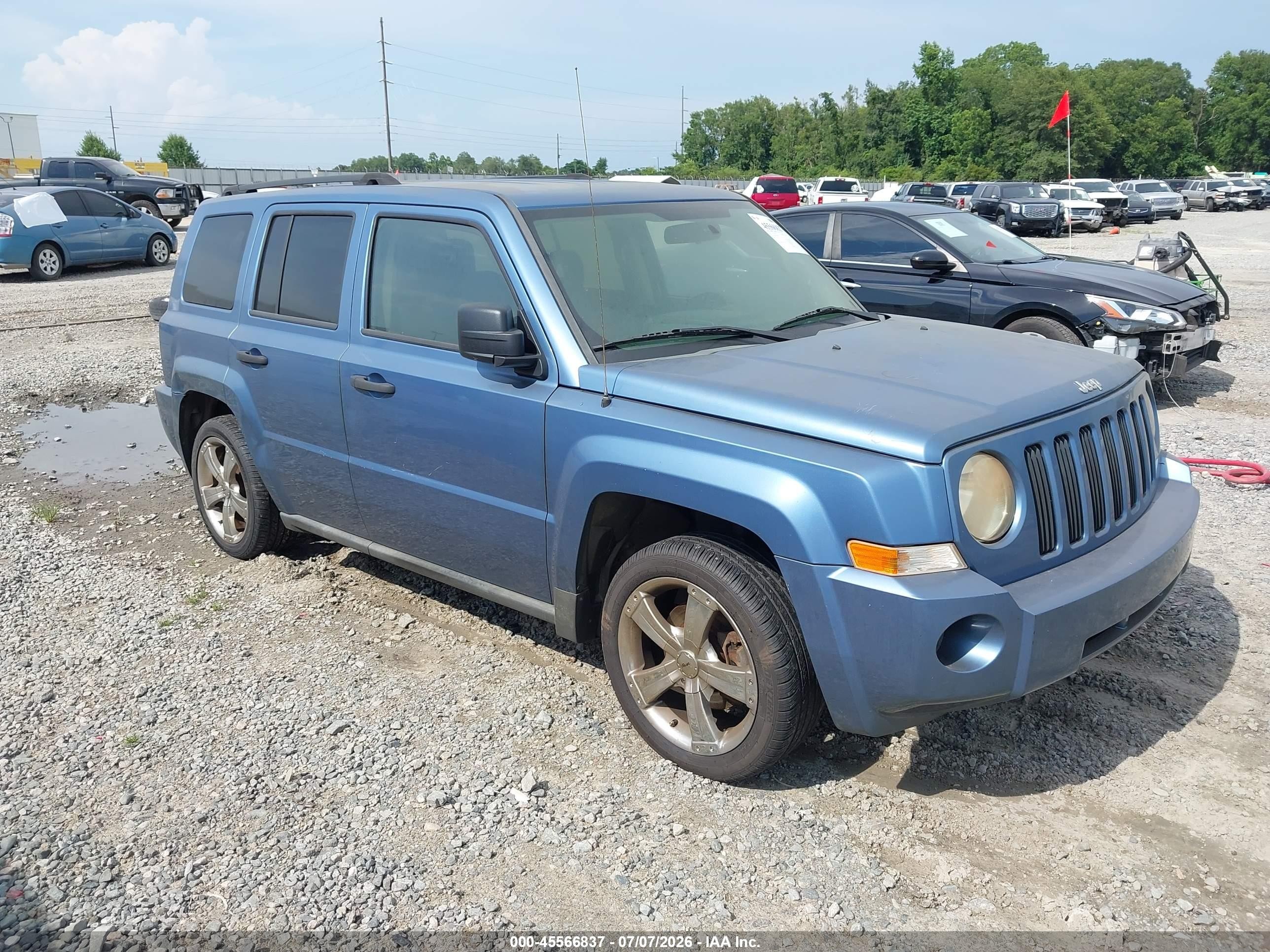 2007 Jeep Patriot Sport, VIN 1J8FT28077D382508 — Normal wear
