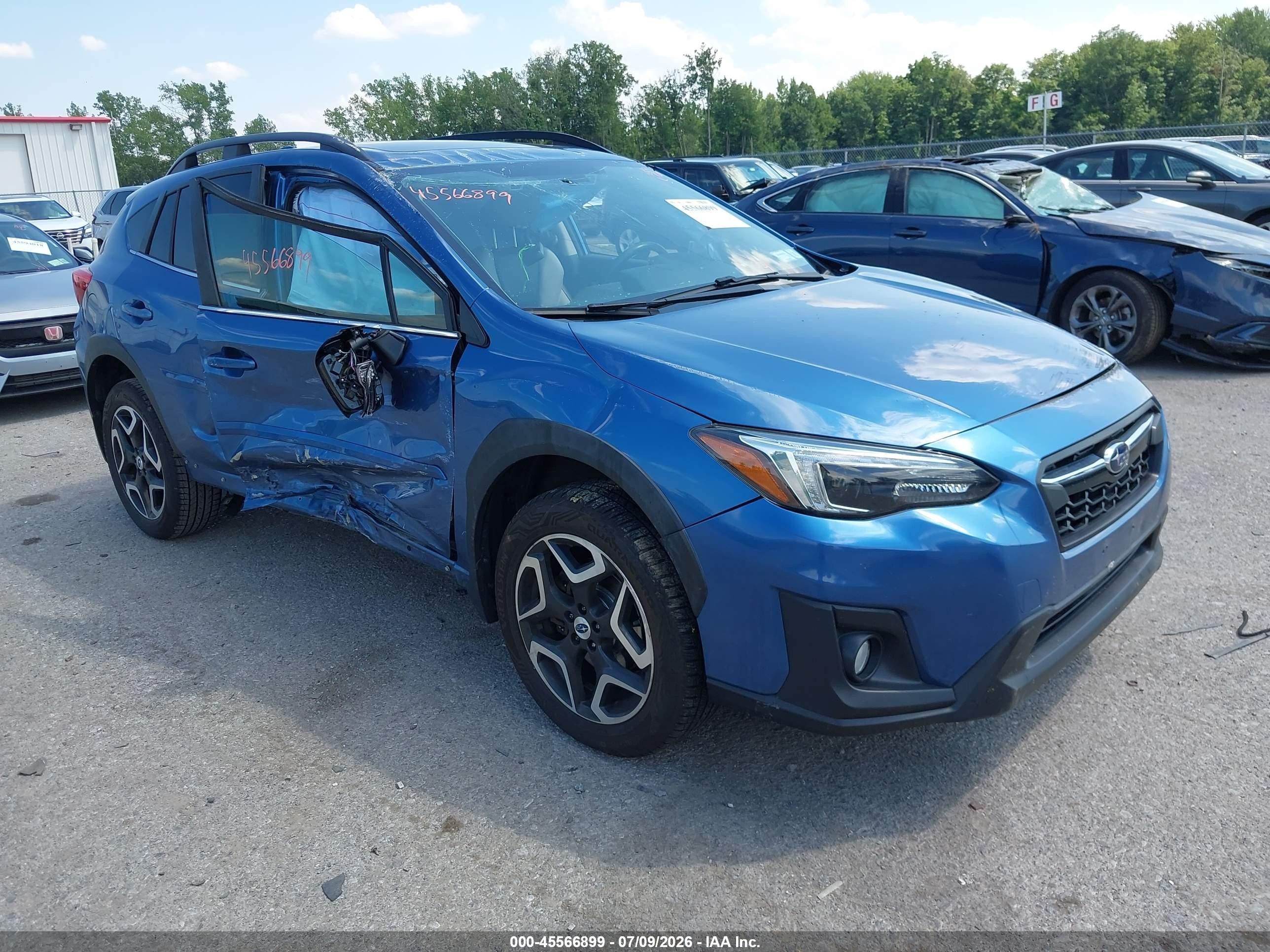 2018 Subaru Crosstrek Limited, VIN JF2GTALC9JH238564 — Rollover