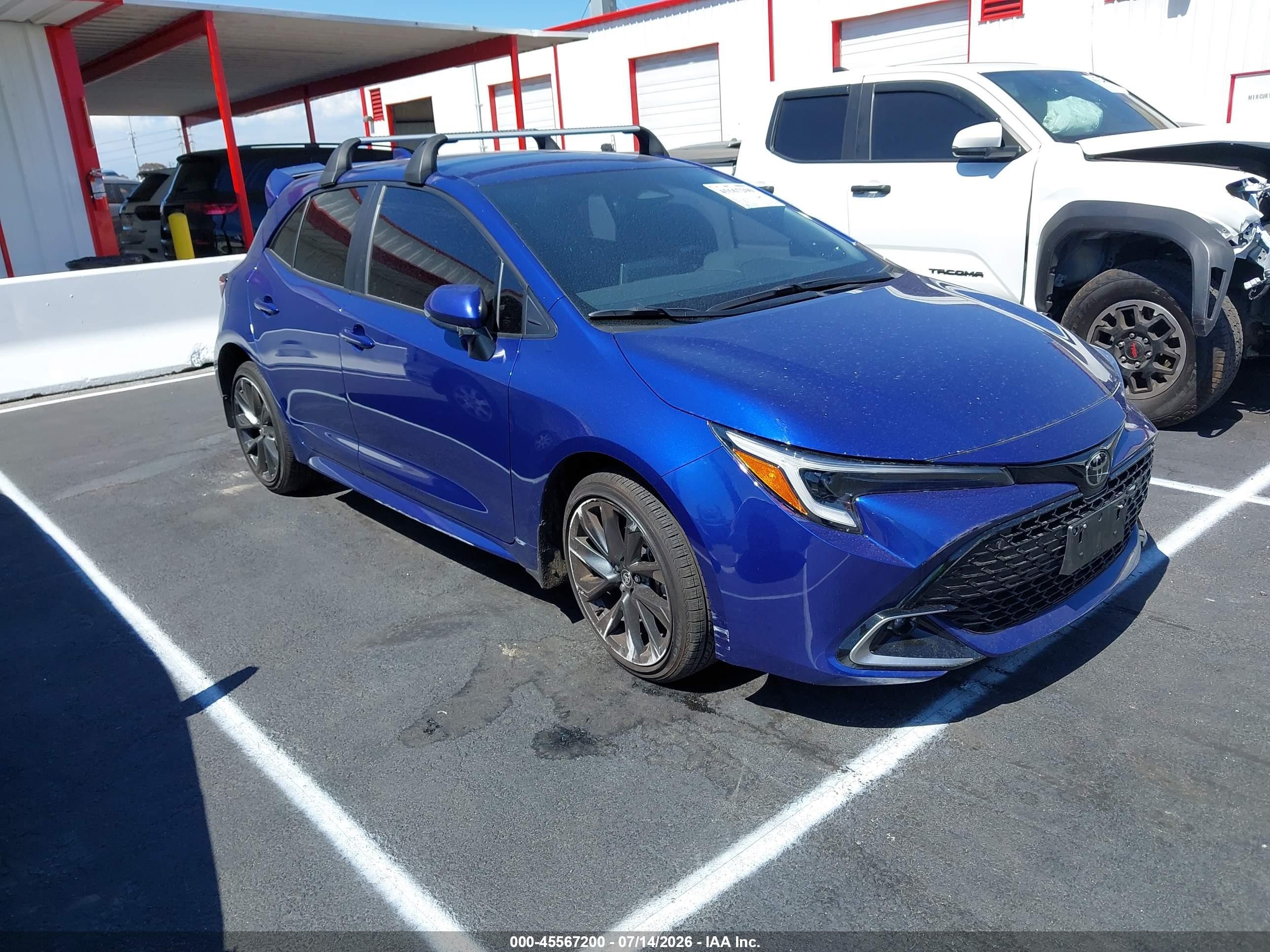 2025 Toyota Corolla XSE, VIN JTNC4MBE0S3253429 — Rear end