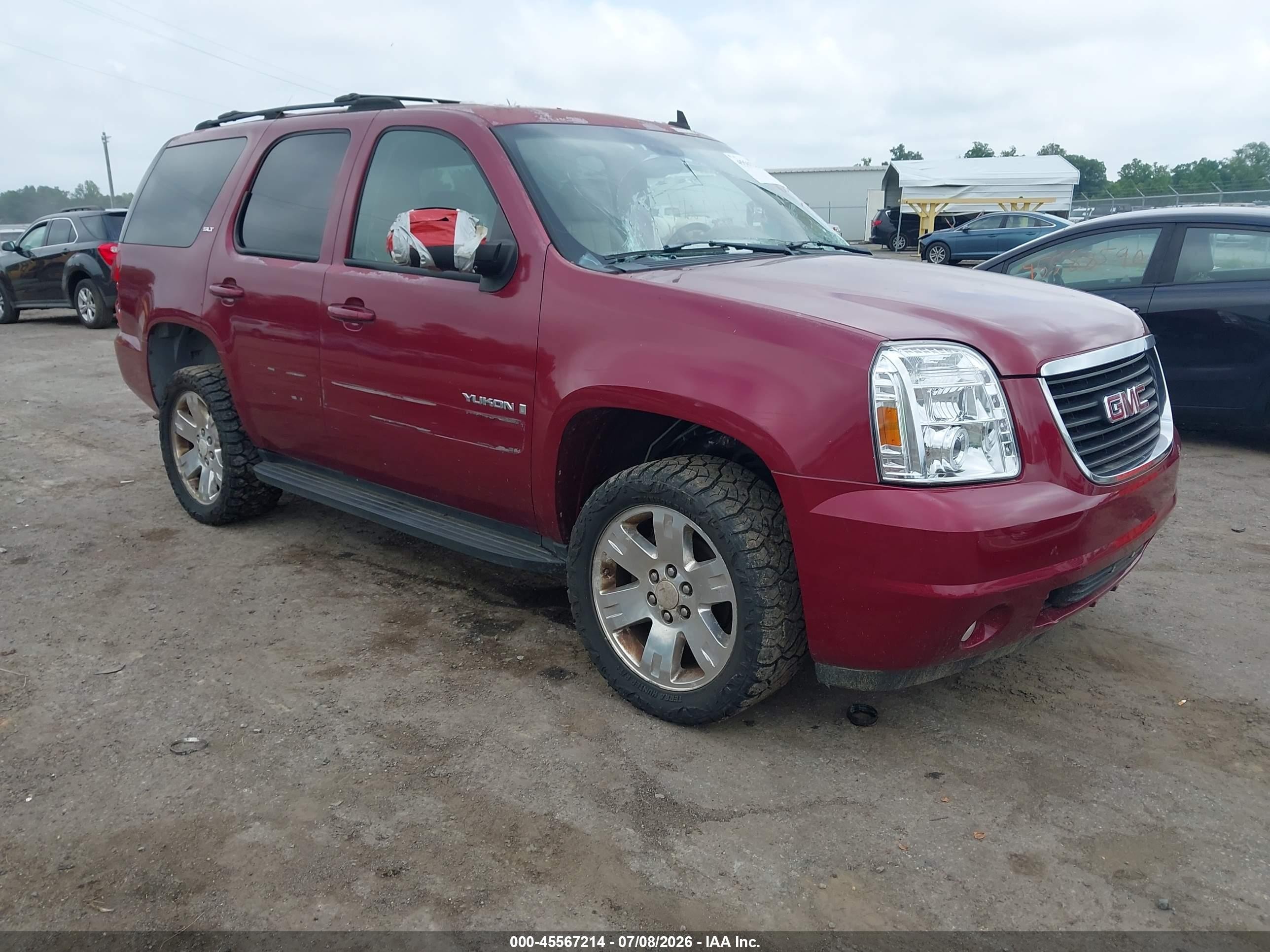 2007 GMC Yukon SLT, VIN 1GKFK13017J145322 — Repossession