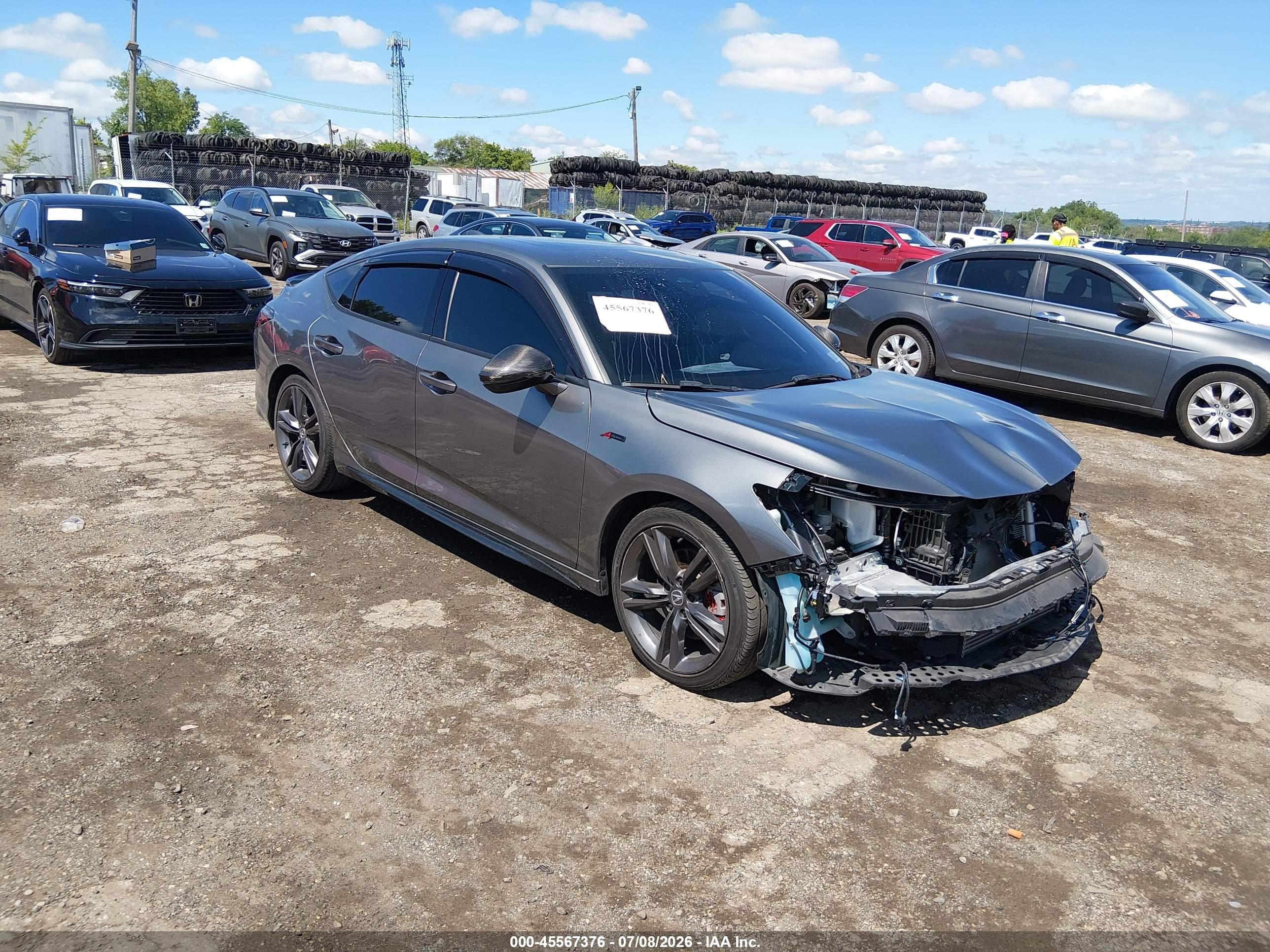 2023 Acura Integra Technology, VIN 19UDE4H65PA006773 — Front end