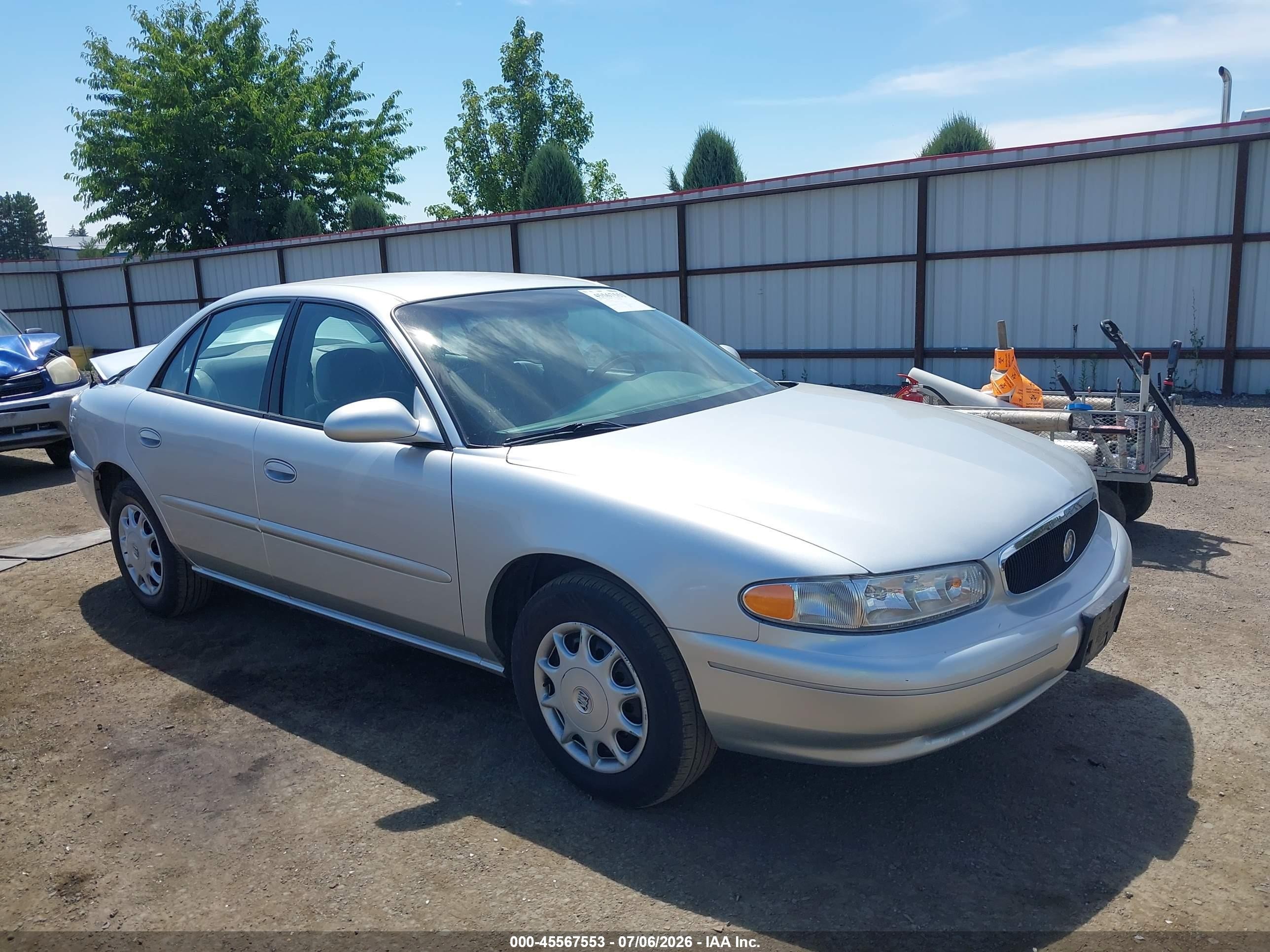2003 Buick Century Custom, VIN 2G4WS52J331101660 — Rear end