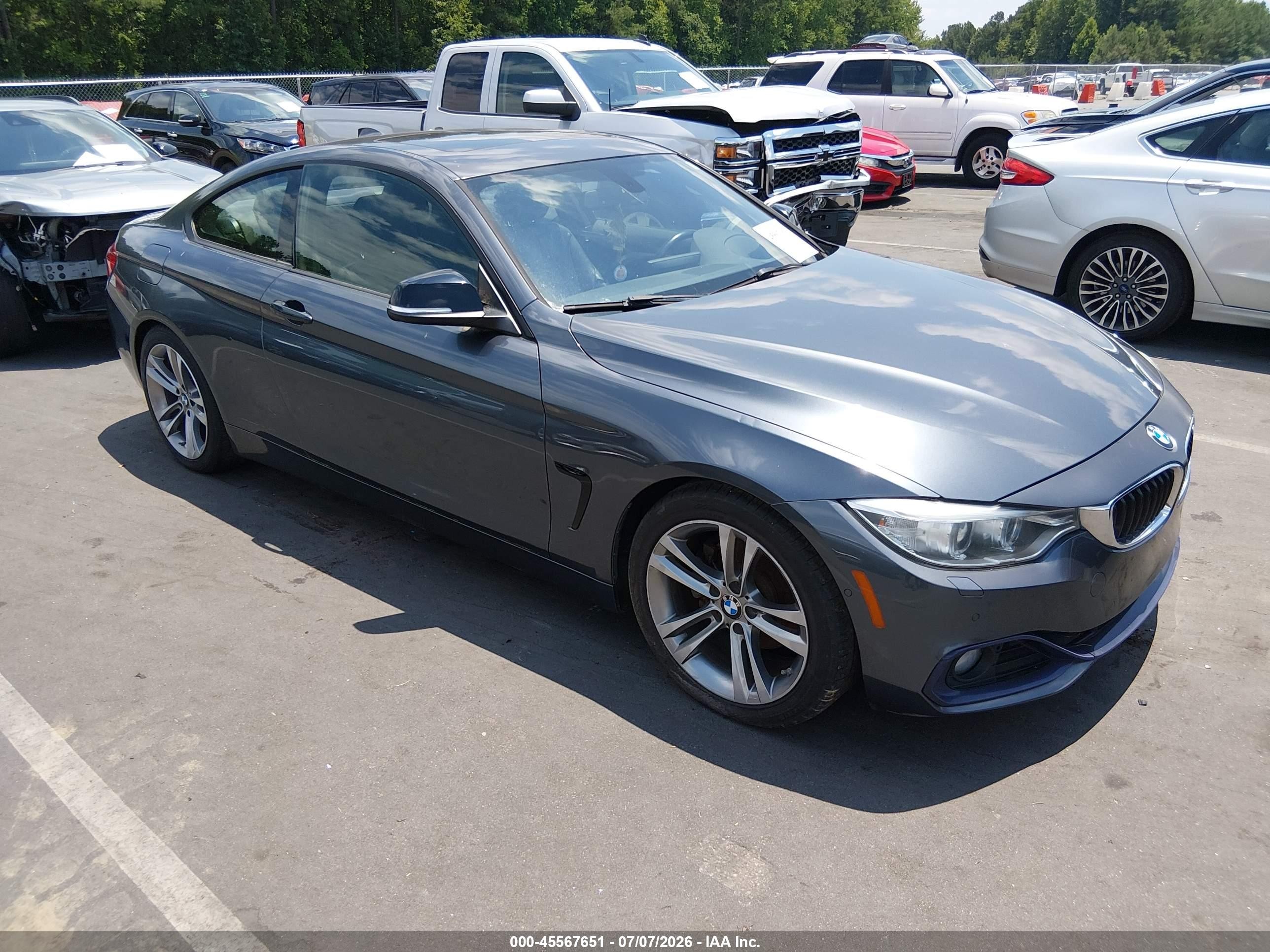 2014 BMW 4 Series 428i, VIN WBA3N3C5XEF710662 — Normal wear