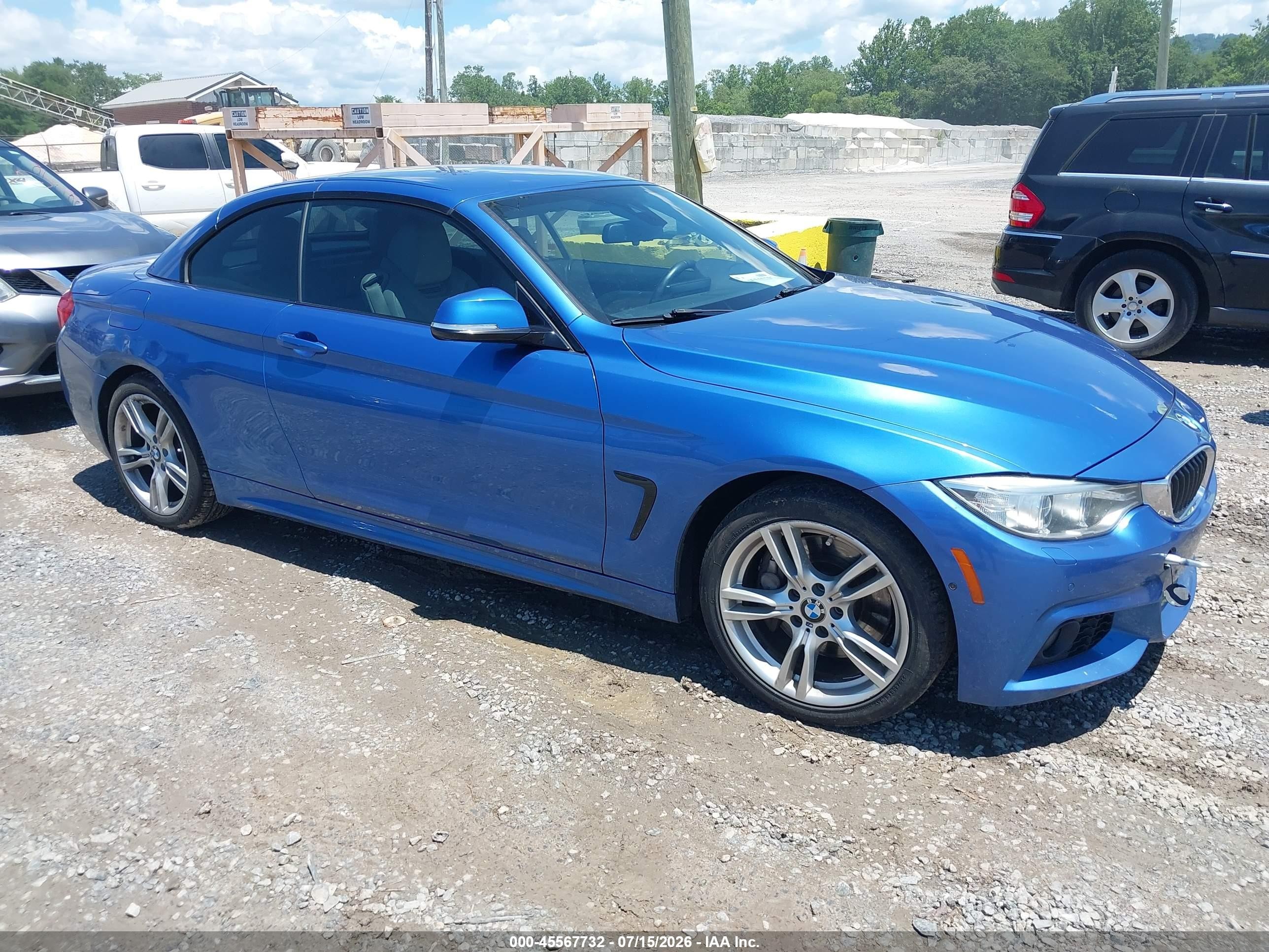 2015 BMW 4 Series 435i xDrive, VIN WBA3T7C58F5A36857 — Rear end