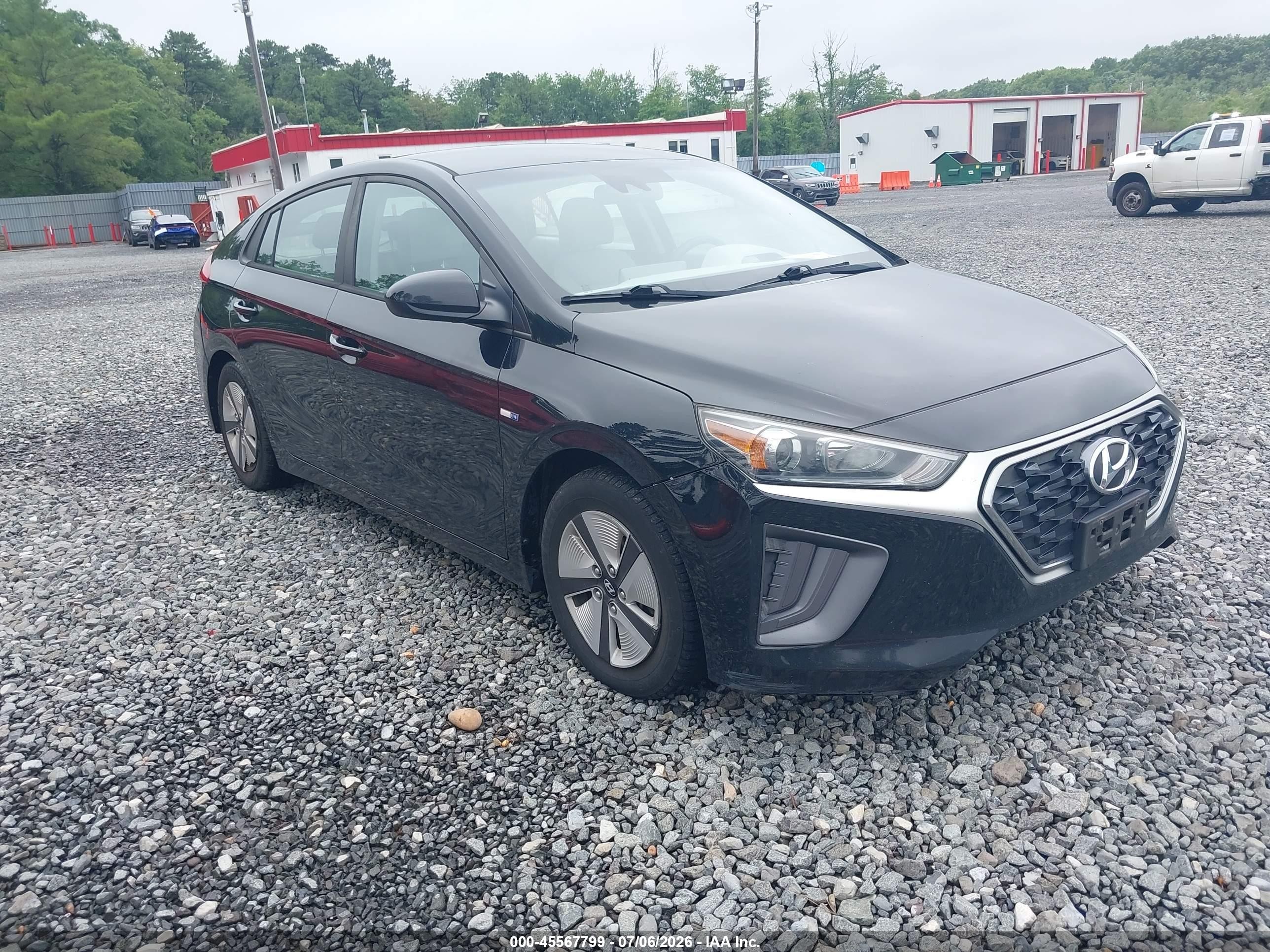 2020 Hyundai Ioniq Blue, VIN KMHC65LCXLU219734 — Normal wear