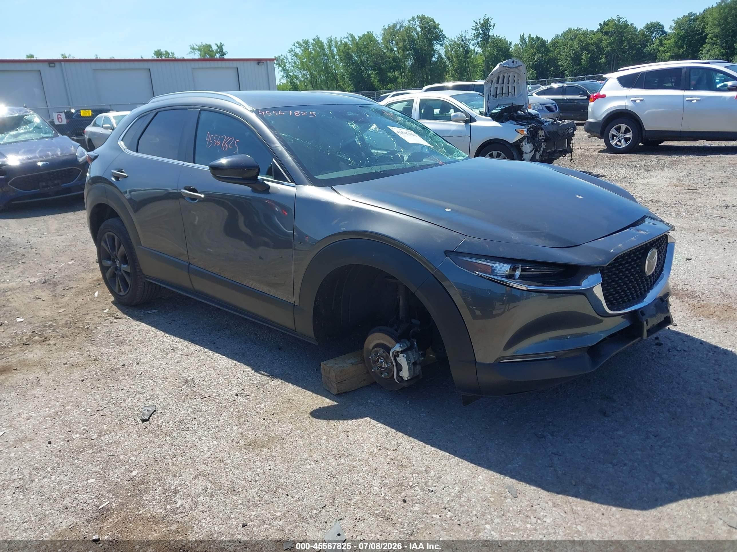 2024 Mazda CX-30 S Select Sport, VIN 3MVDMBBM9RM690275 — Front end