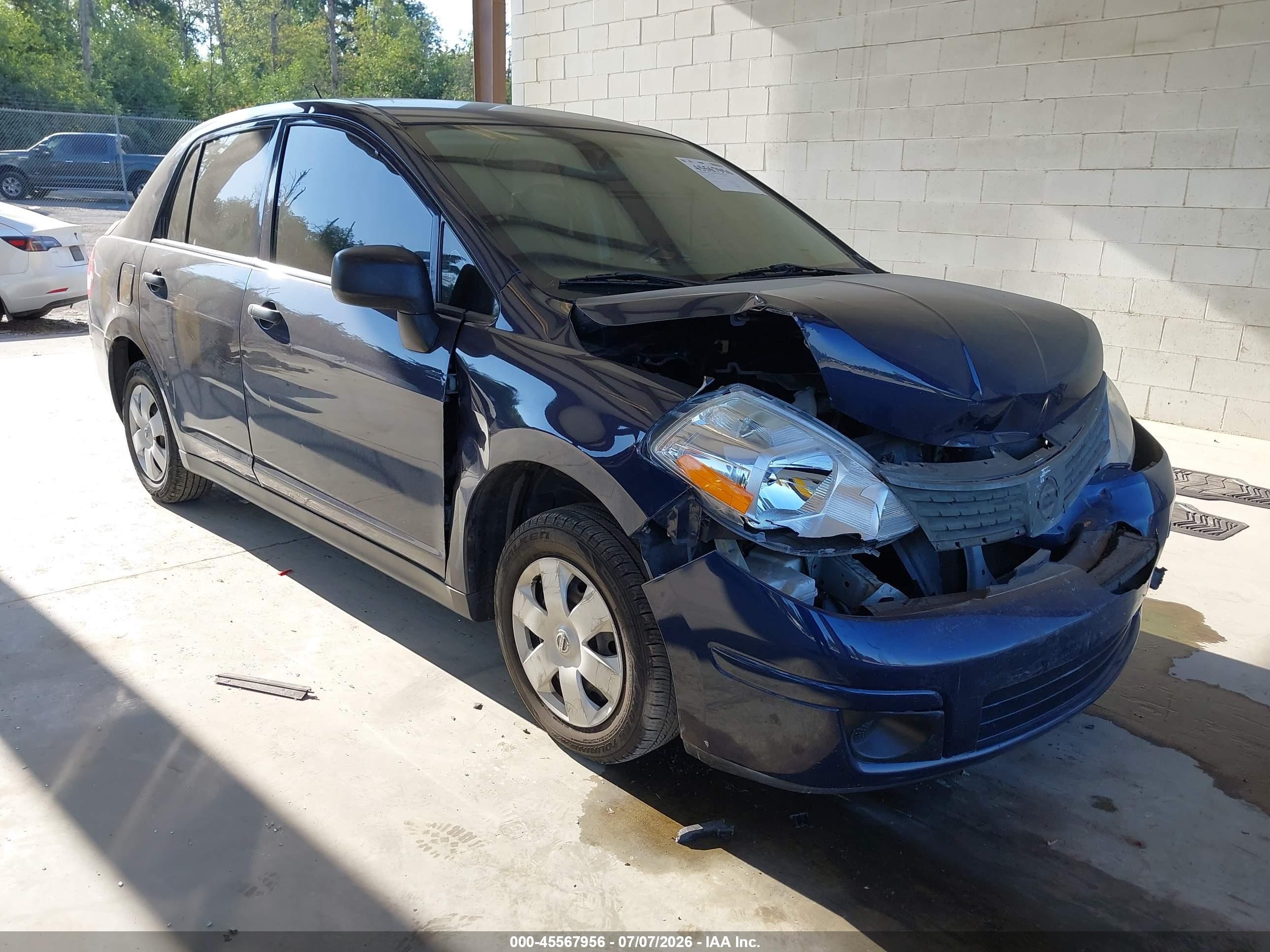 2011 Nissan Versa 1.6, VIN 3N1CC1AP3BL432743 — Front end