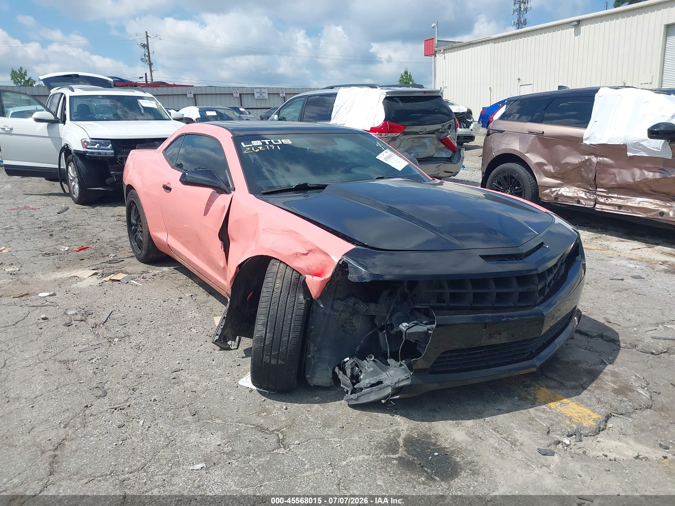2011 Chevrolet Camaro 2SS, VIN 2G1FK1EJ3B9130142 — Front end