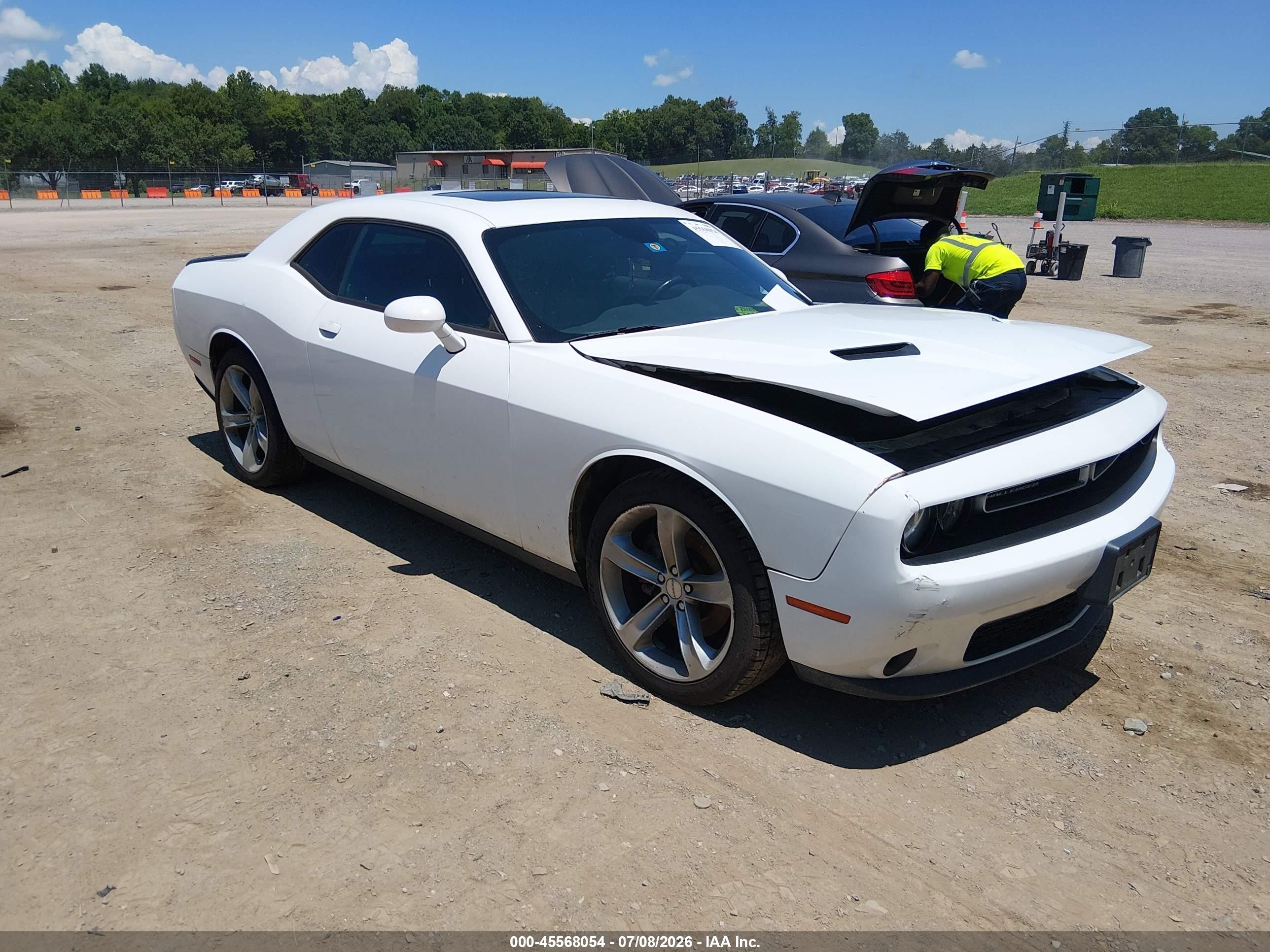 2015 Dodge Challenger SXT, VIN 2C3CDZAG7FH747654 — Water / flood