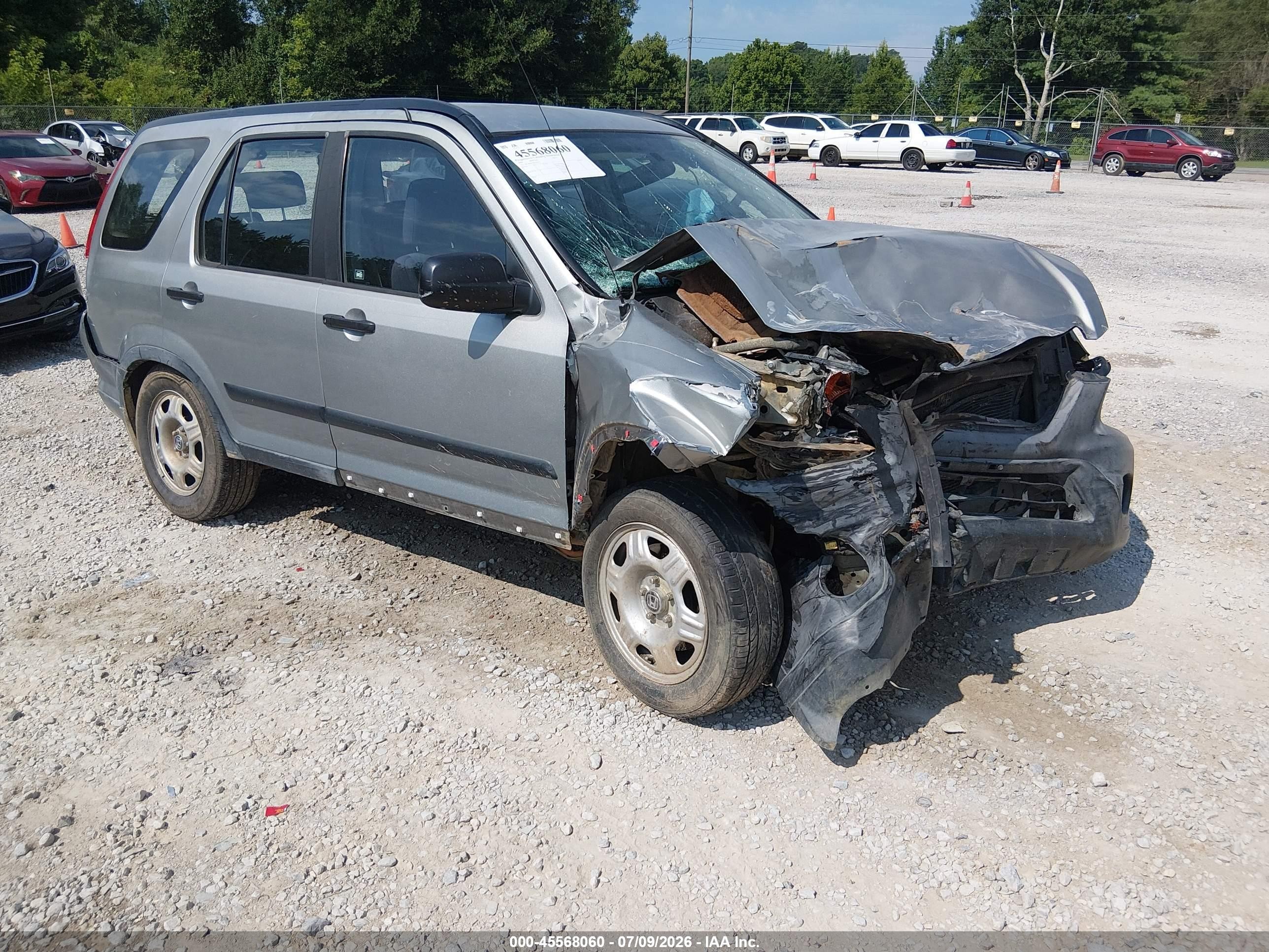 2006 Honda CR-V LX, VIN JHLRD685X6C001035 — All over