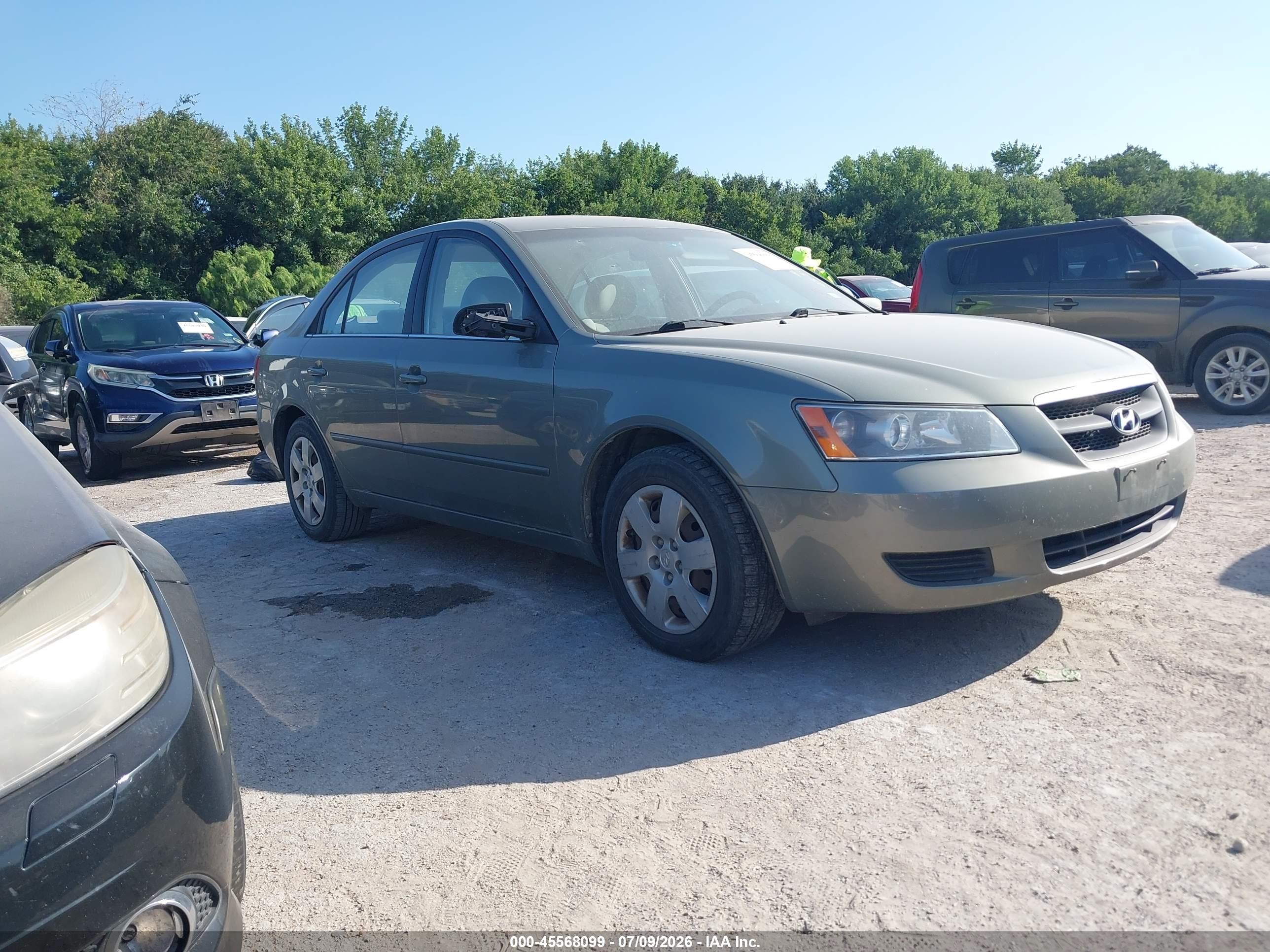 2008 Hyundai Sonata GLS, VIN 5NPET46C78H386937 — Repossession