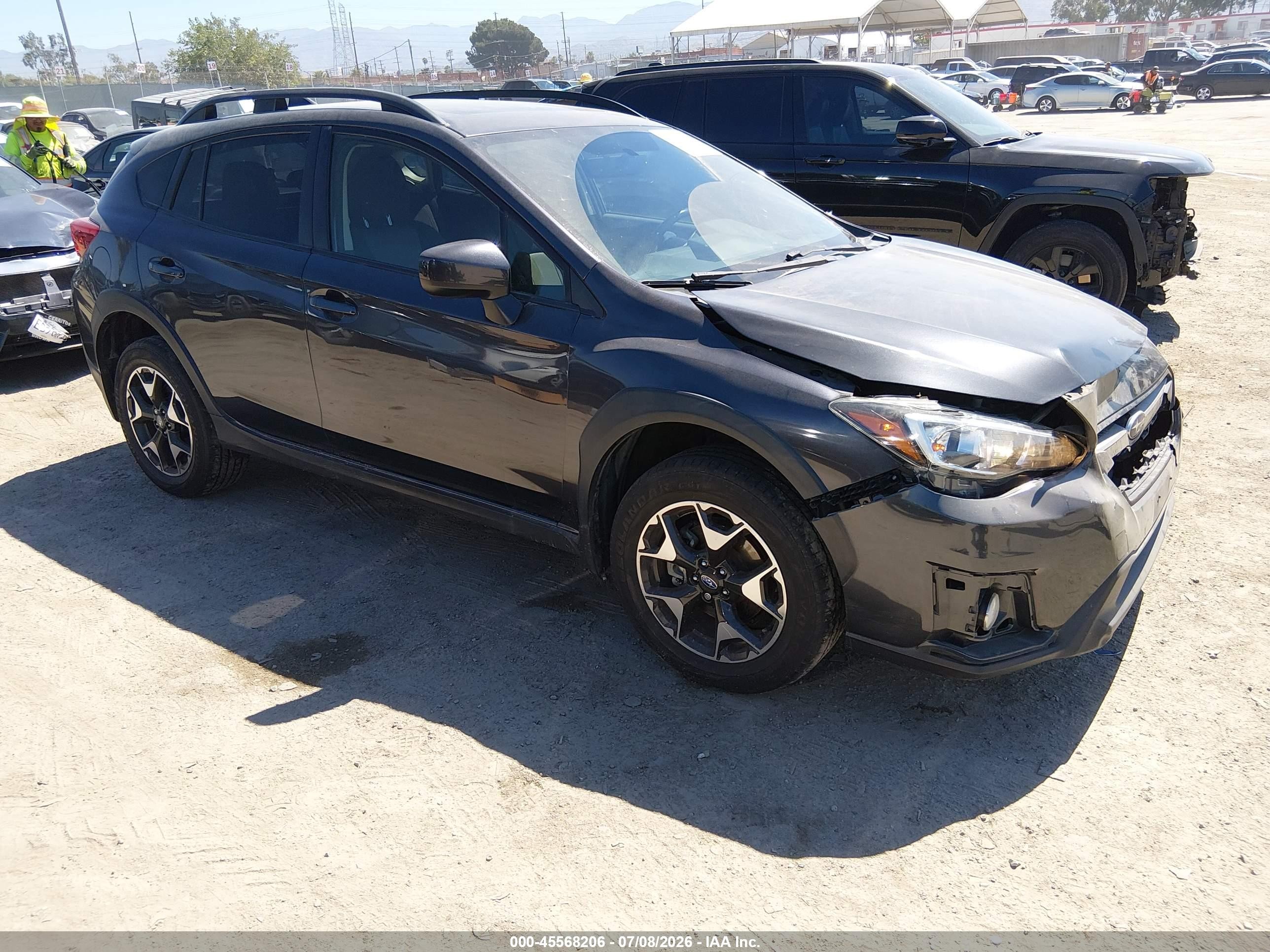2019 Subaru Crosstrek Premium, VIN JF2GTADC3KH272032 — Front end