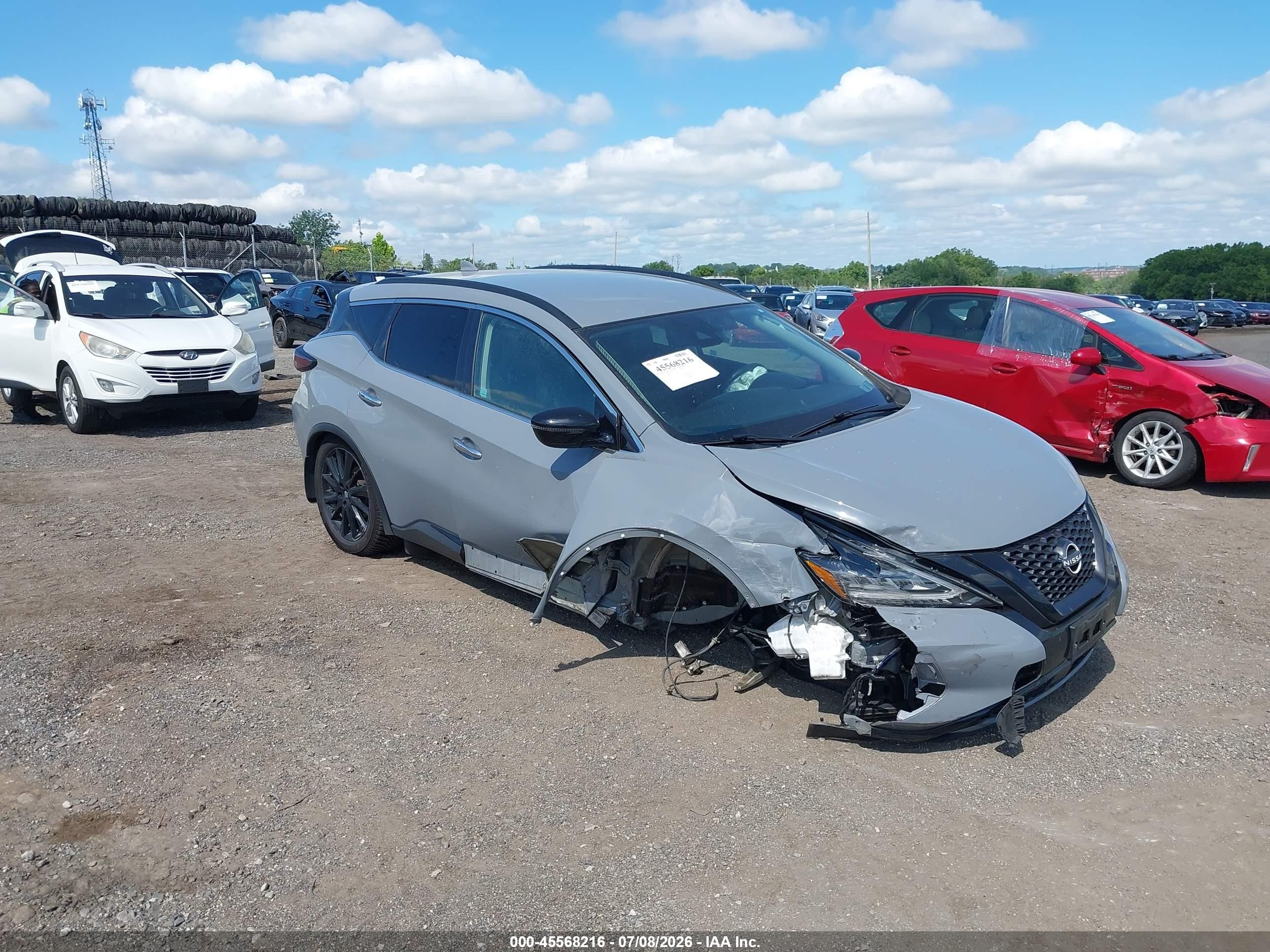 2023 Nissan Murano SV, VIN 5N1AZ2BS4PC109523 — Front end