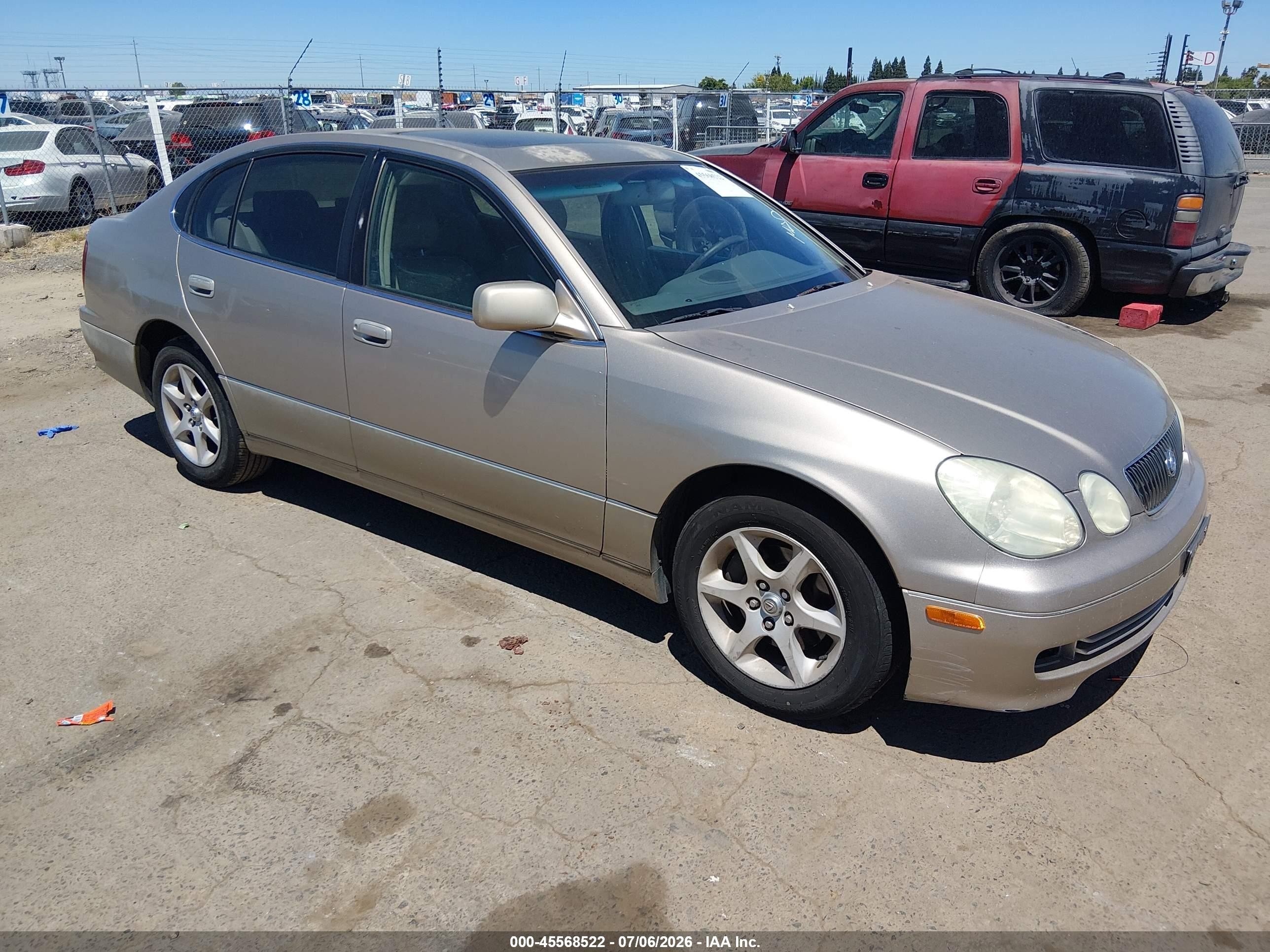 2001 Lexus GS 300, VIN JT8BD69SX10128234 — Обычный износ