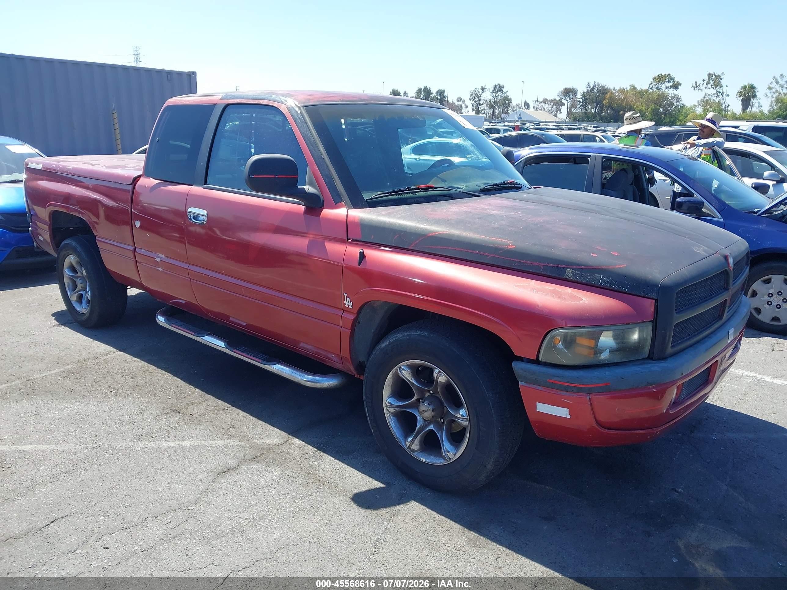 1999 Dodge 1500, VIN 3B7HC12YXXG218519 — Обычный износ