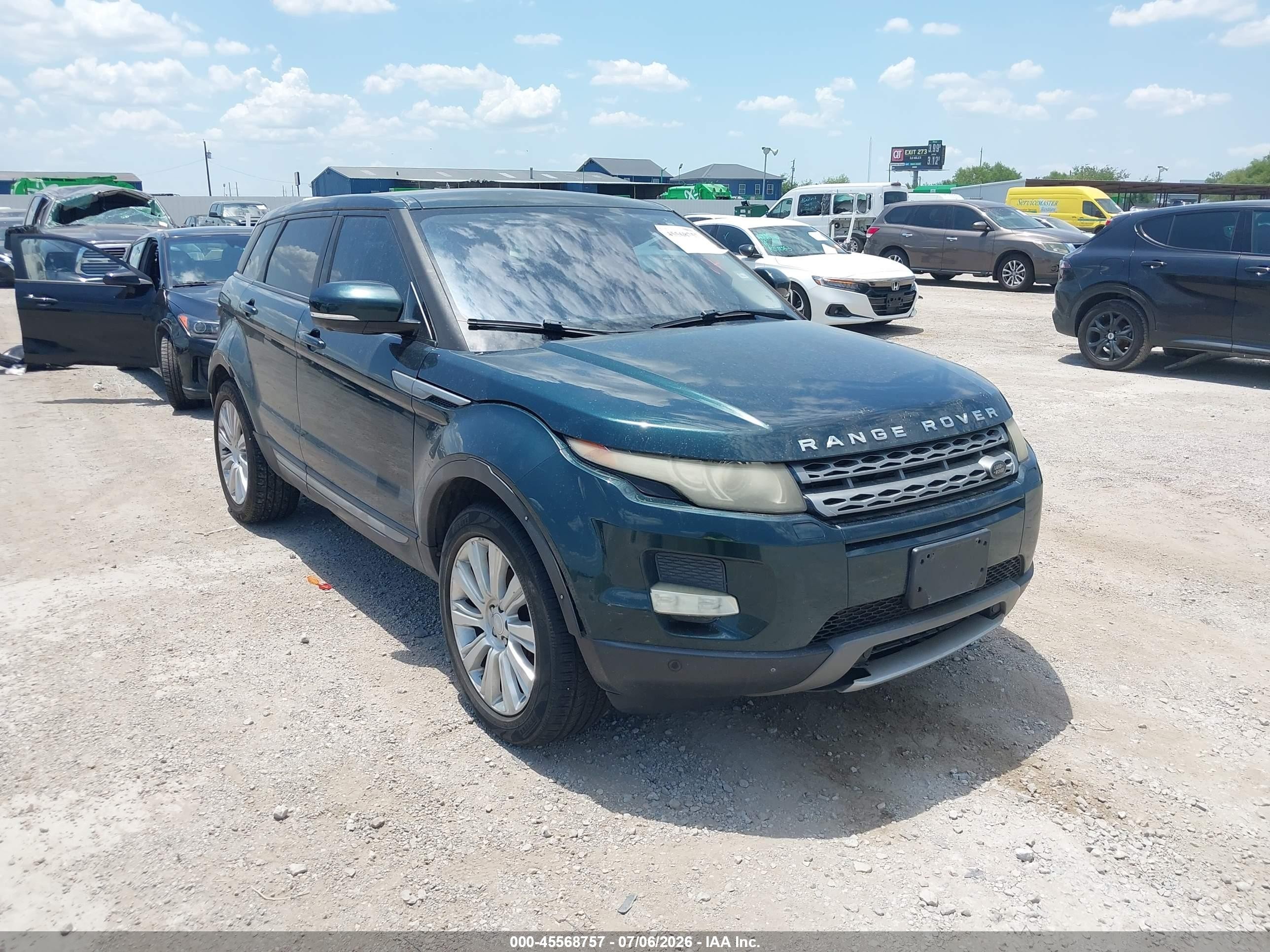 2013 Land Rover Range Rover Evoque Pure Premium, VIN SALVR2BG5DH847467 — Normal wear