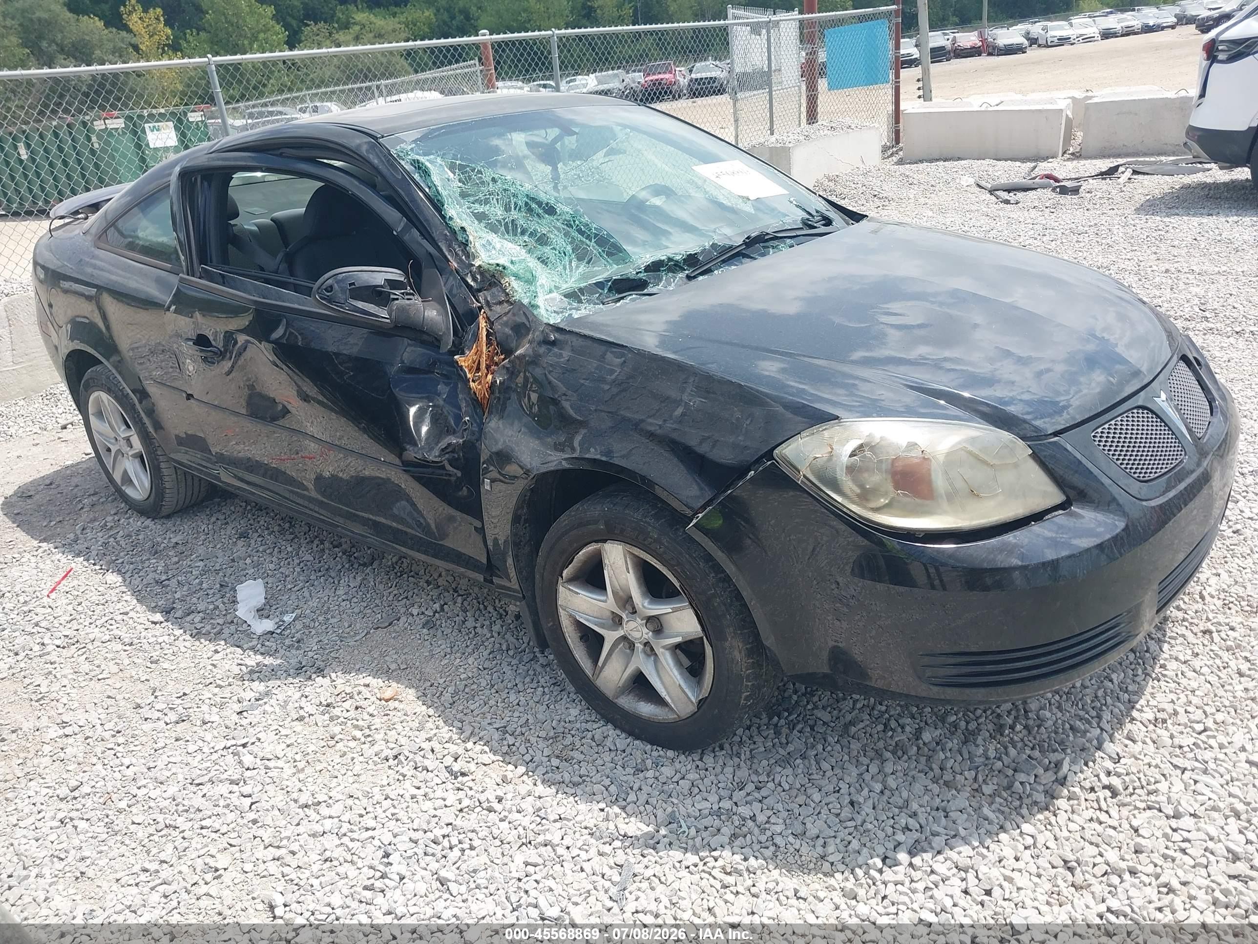 2008 Pontiac G5, VIN 1G2AL18F487204298 — Бок