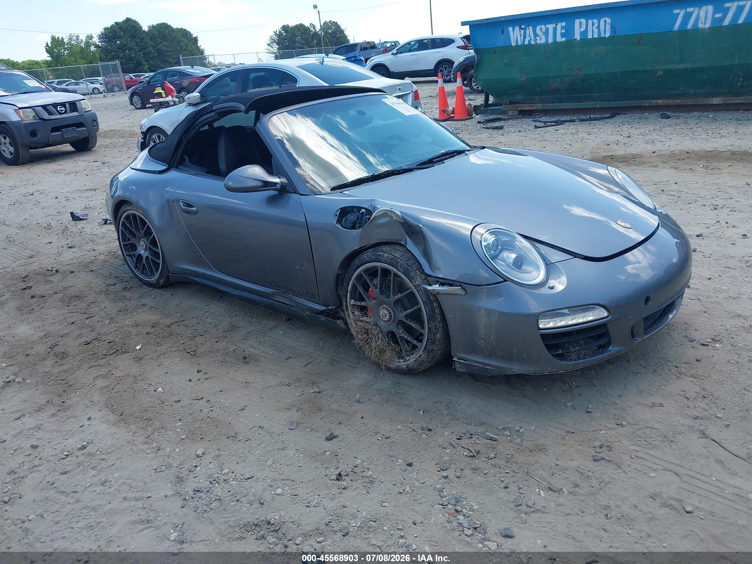 2012 Porsche 911 991 Carrera S, VIN WP0CB2A92CS754333 — Rollover