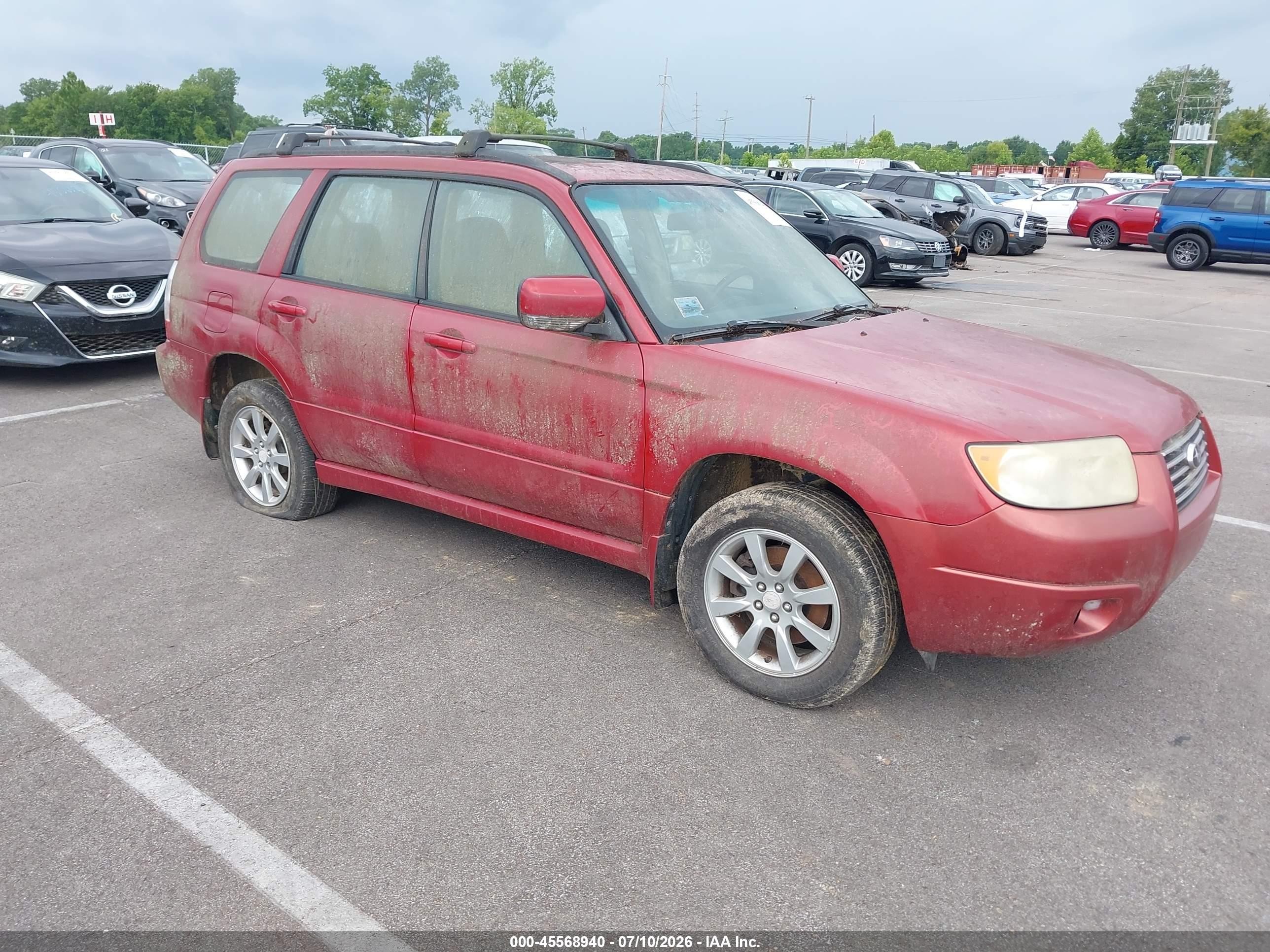 2008 Subaru Forester X, VIN JF1SG65638G727002 — Normal wear