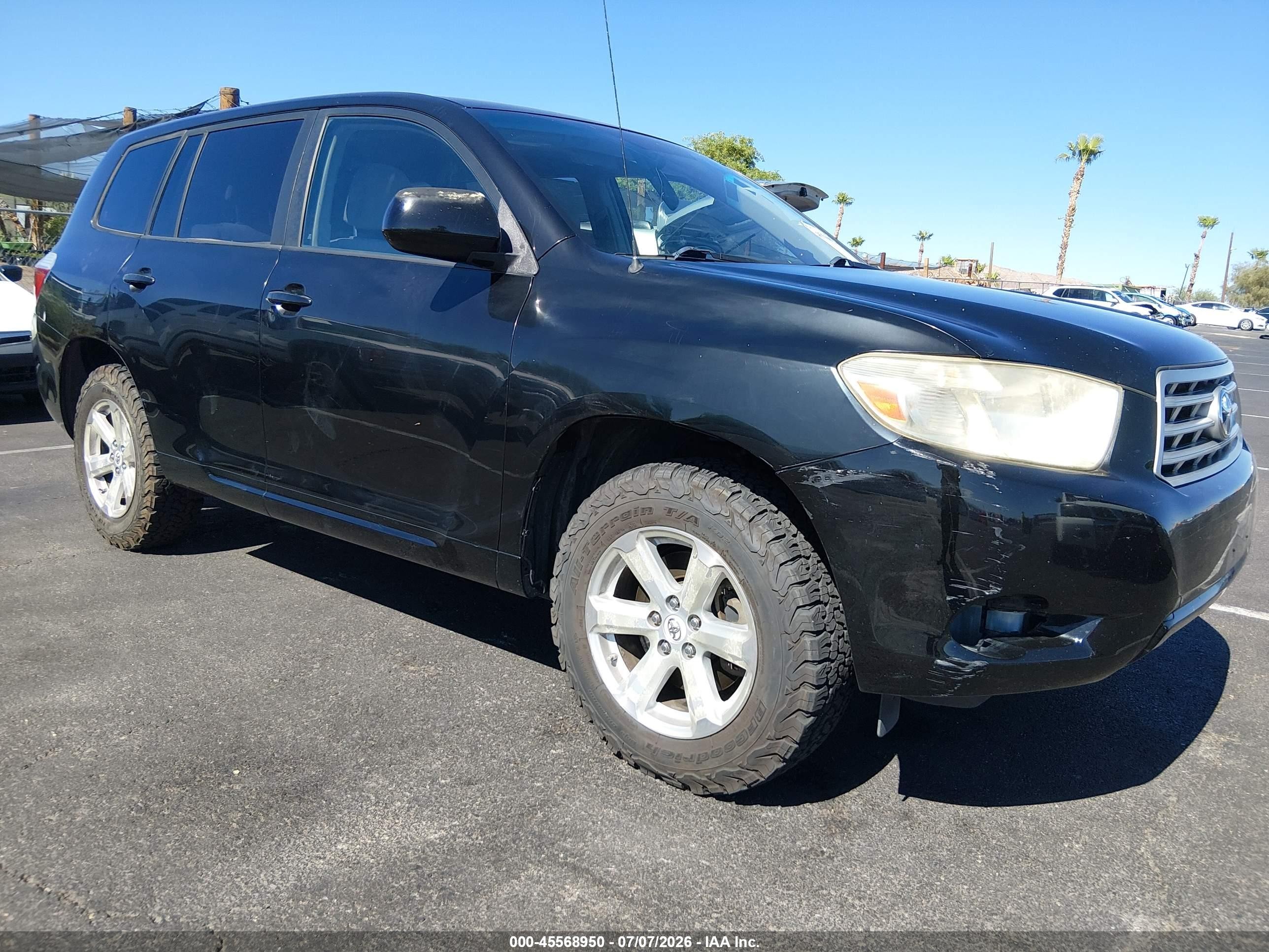 2008 Toyota Highlander, VIN JTEDS41A782027363 — Normal wear