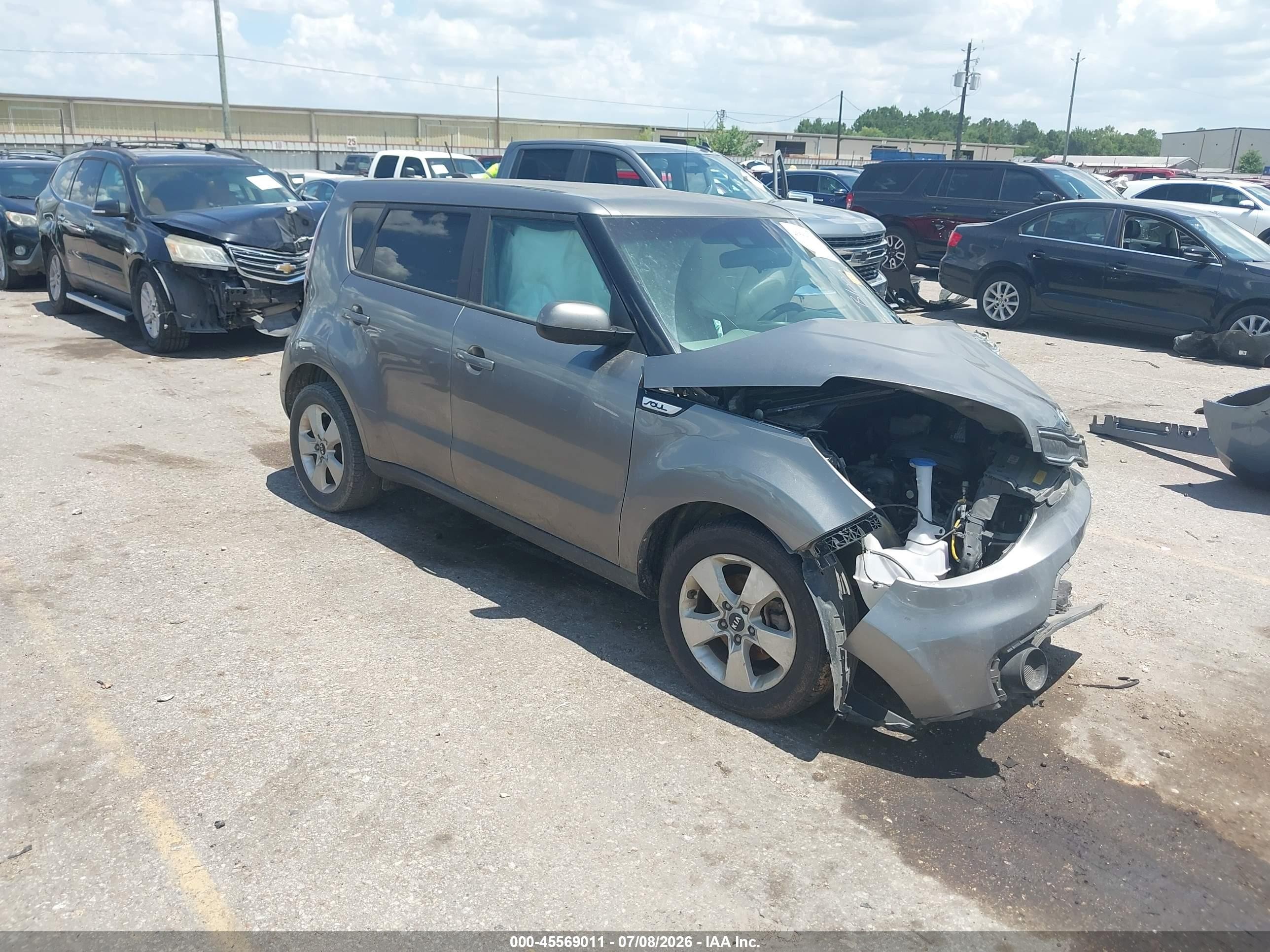 2018 Kia Soul, VIN KNDJN2A23J7595792 — Biohazard / chemical