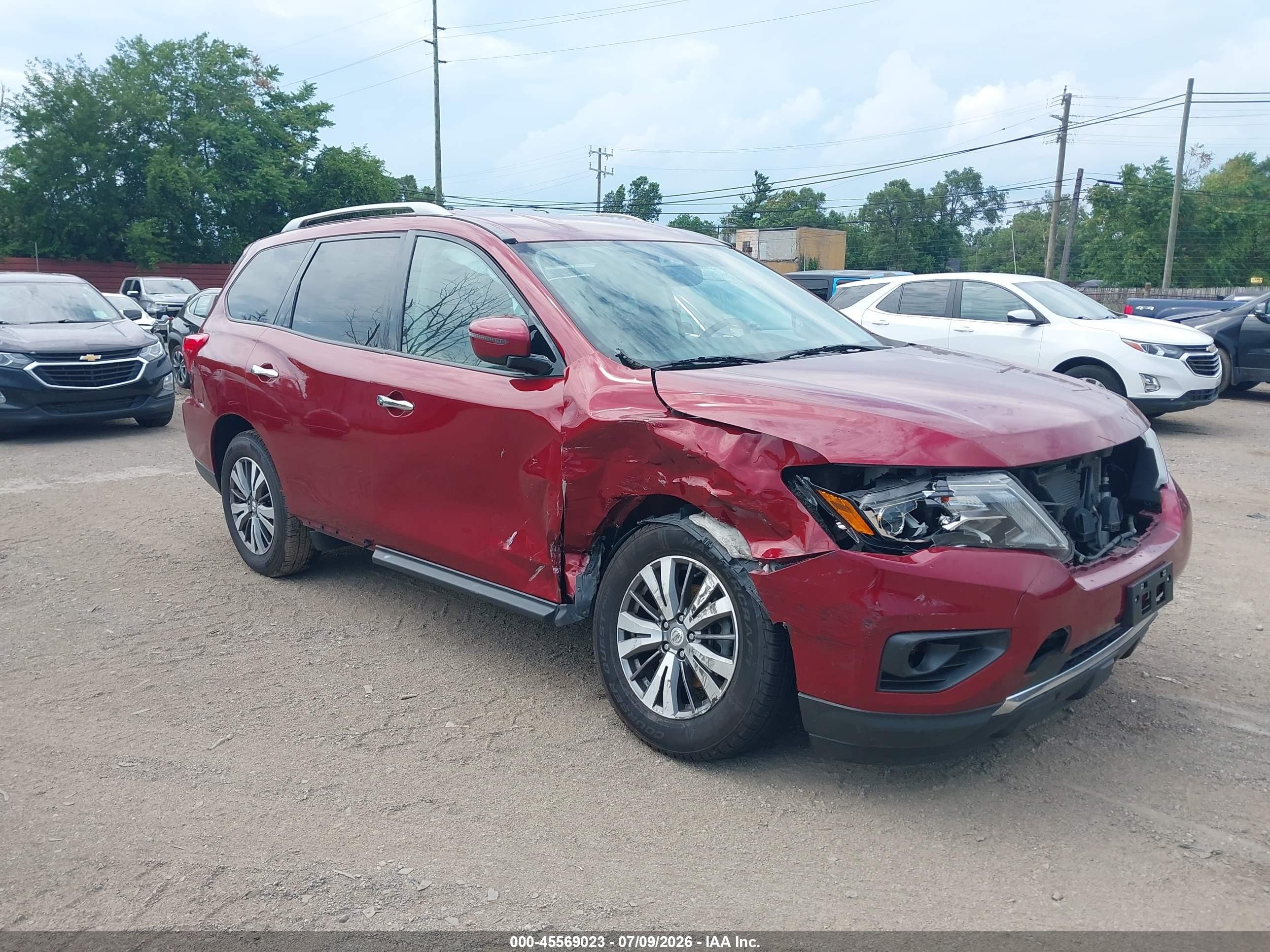 2020 Nissan Pathfinder SV, VIN 5N1DR2BM7LC609653 — All over