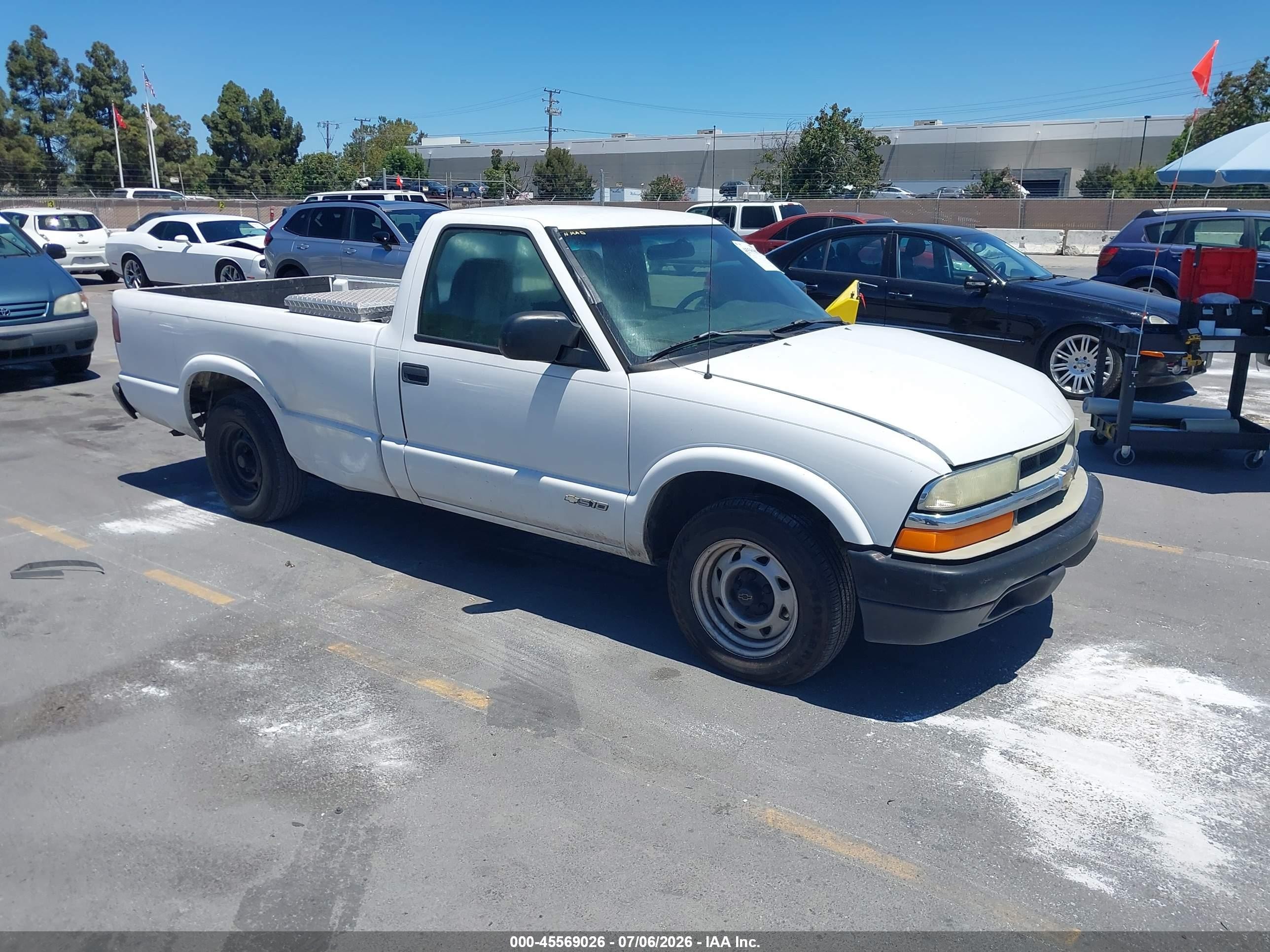2002 Chevrolet S-10, VIN 1GCCS14W928208376 — Normal wear