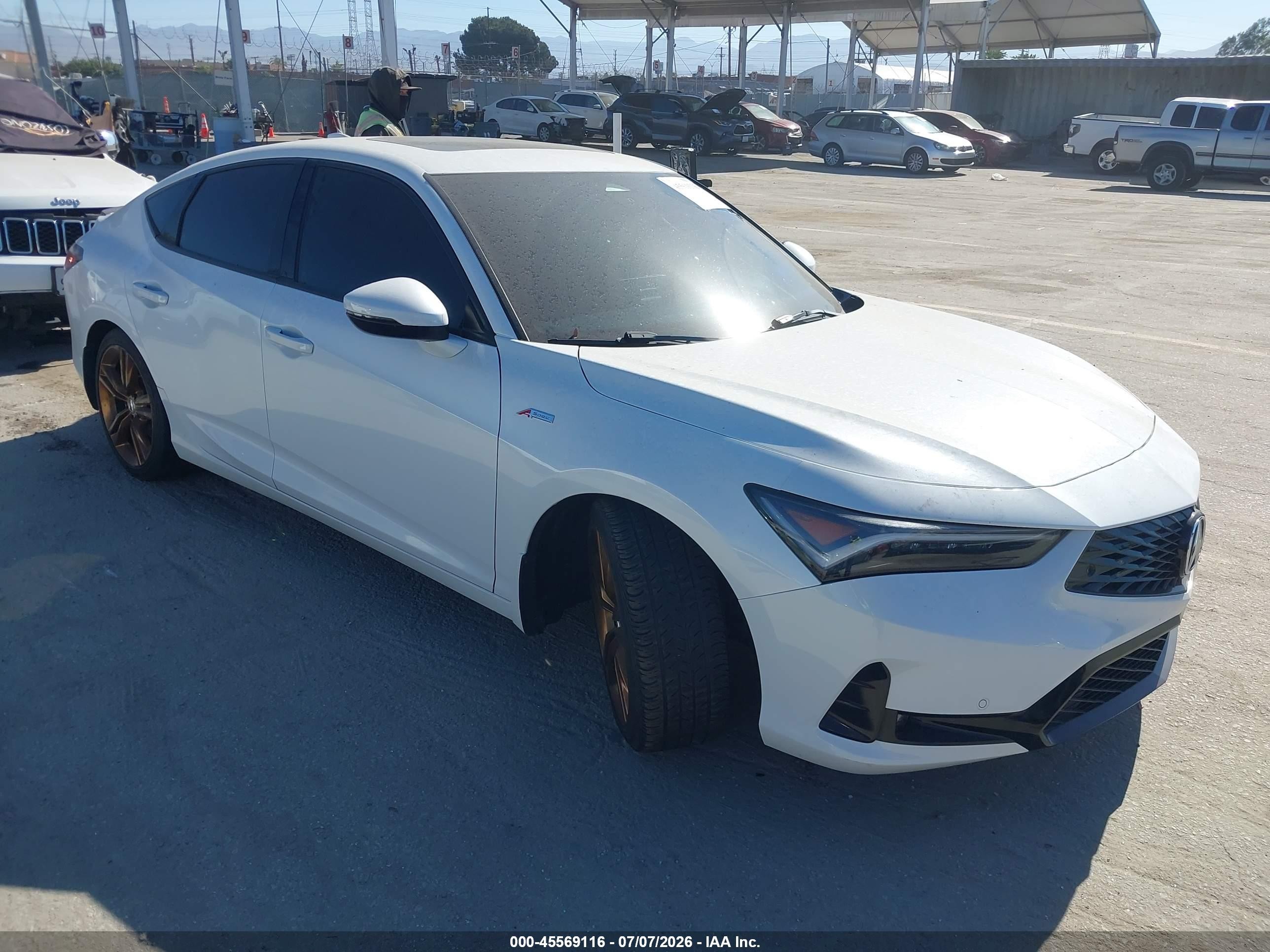 2024 Acura Integra Technology, VIN 19UDE4G70RA001378 — Front end