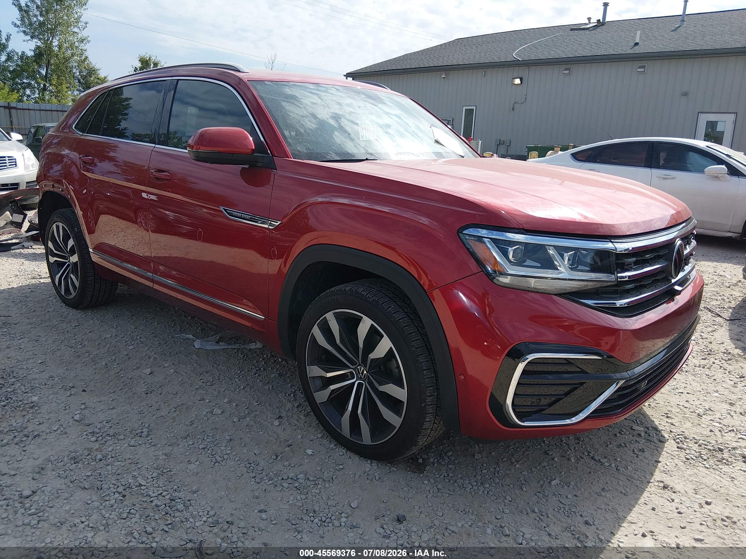 2020 Volkswagen Atlas SEL Premium R-Line, VIN 1V2TE2CA8LC223273 — Rear end
