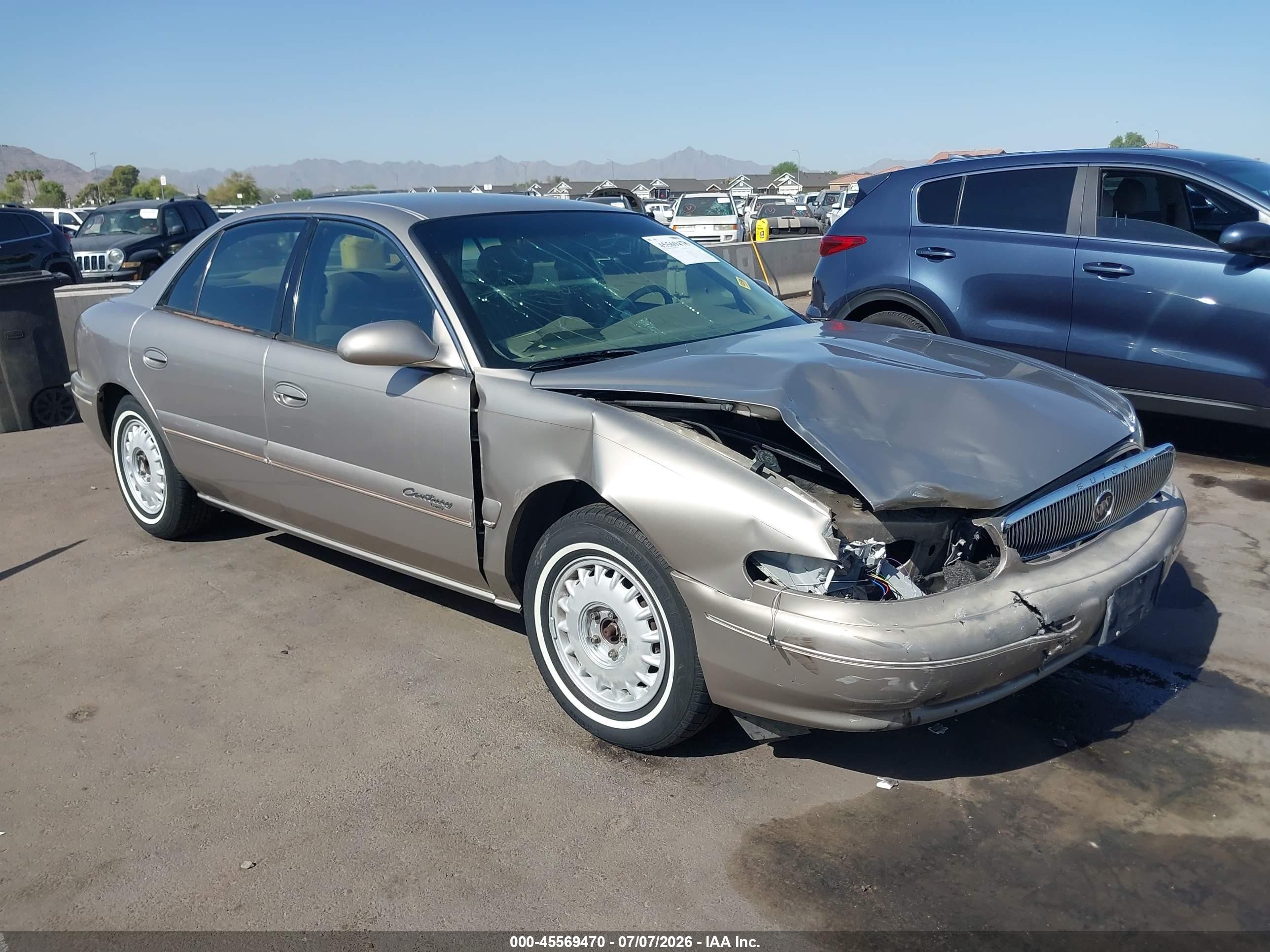 1999 Buick Century Limited, VIN 2G4WY52M3X1592388 — Front end