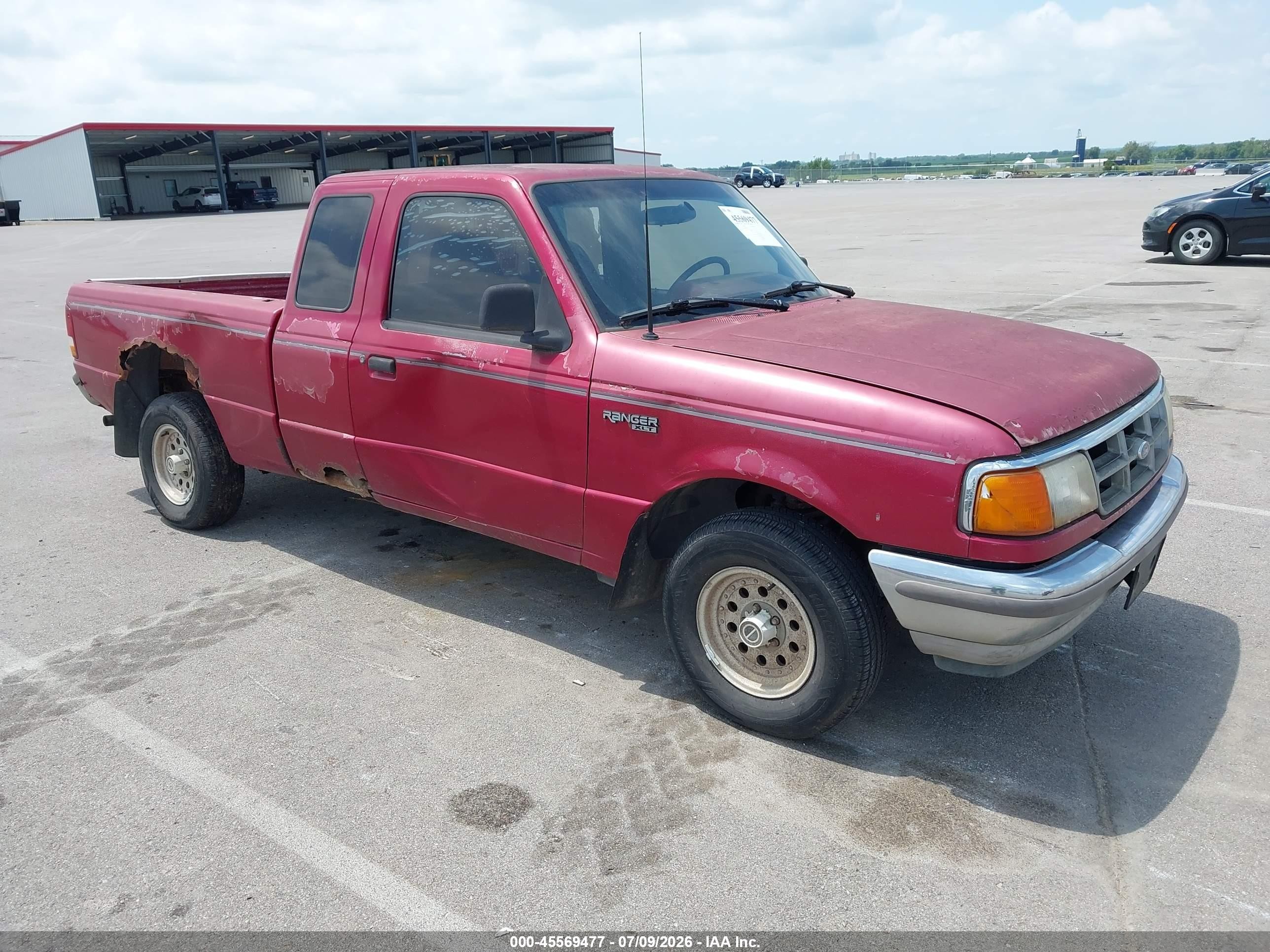 1993 Ford Ranger STX, VIN 1FTCR14X4PPA99875 — Normal wear