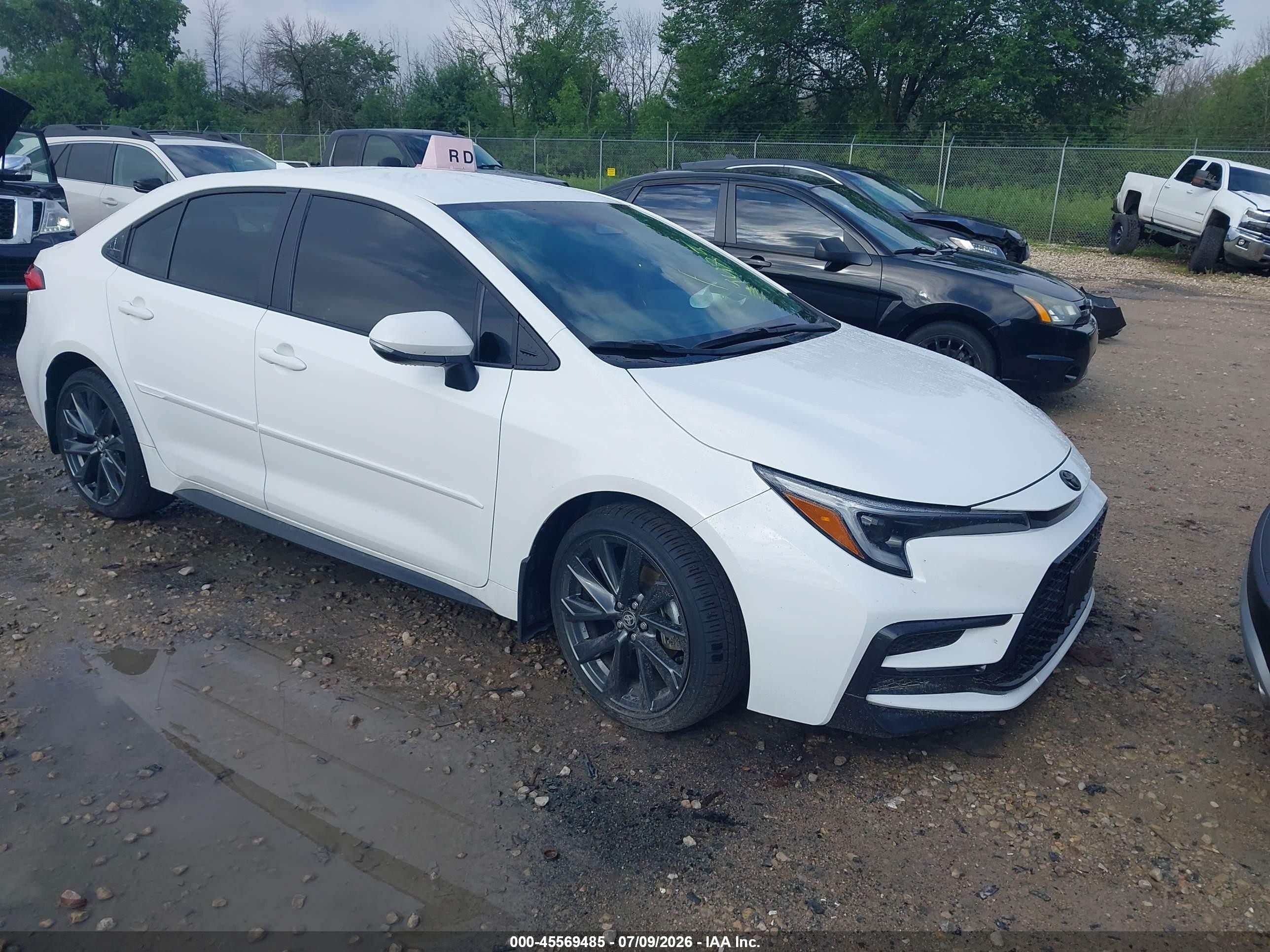 2025 Toyota Corolla SE, VIN 5YFS4MCE0SP237298 — Fresh water flood
