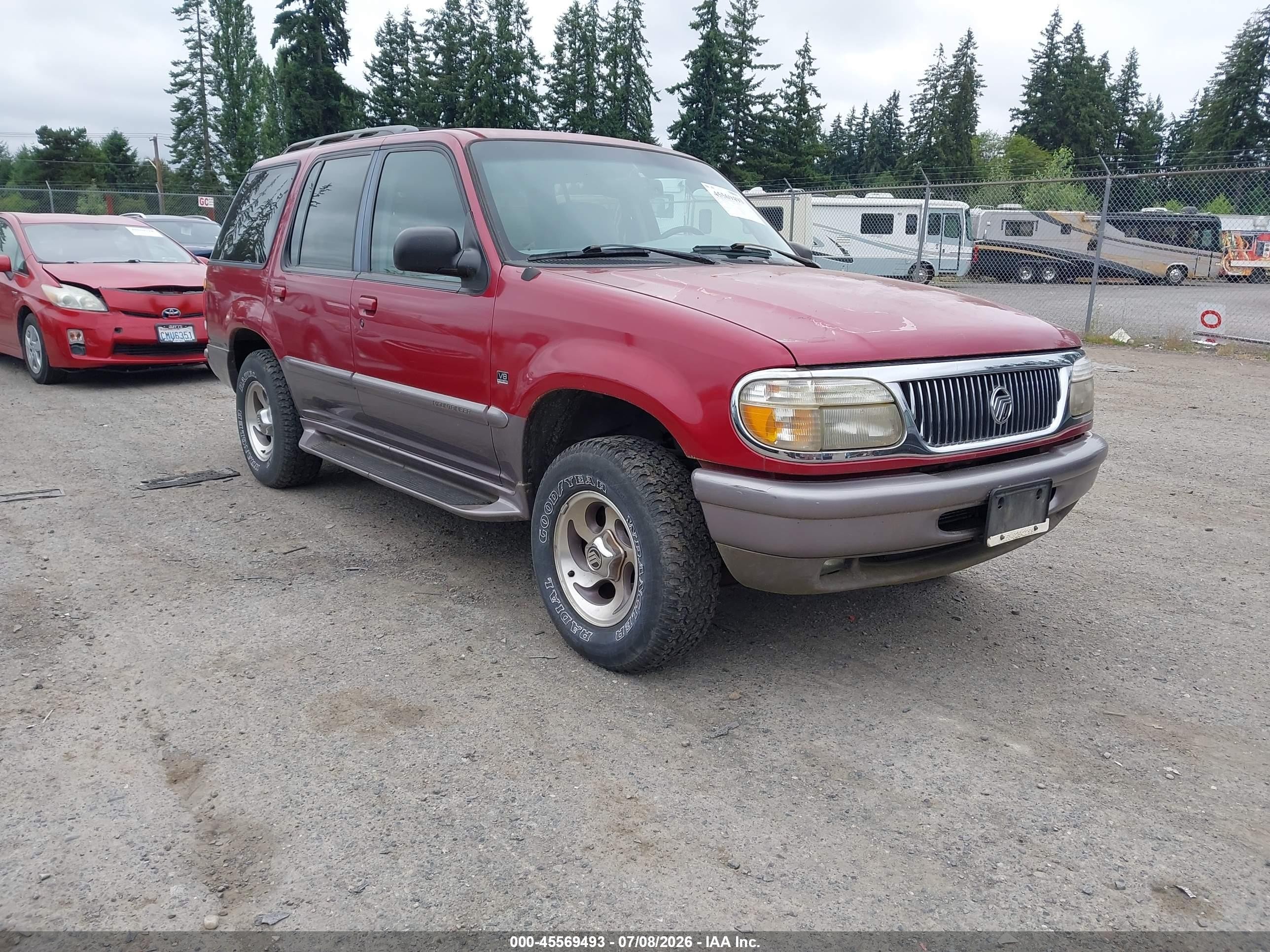 1997 Mercury Mountaineer, VIN 4M2DU55P5VUJ12912 — Обычный износ