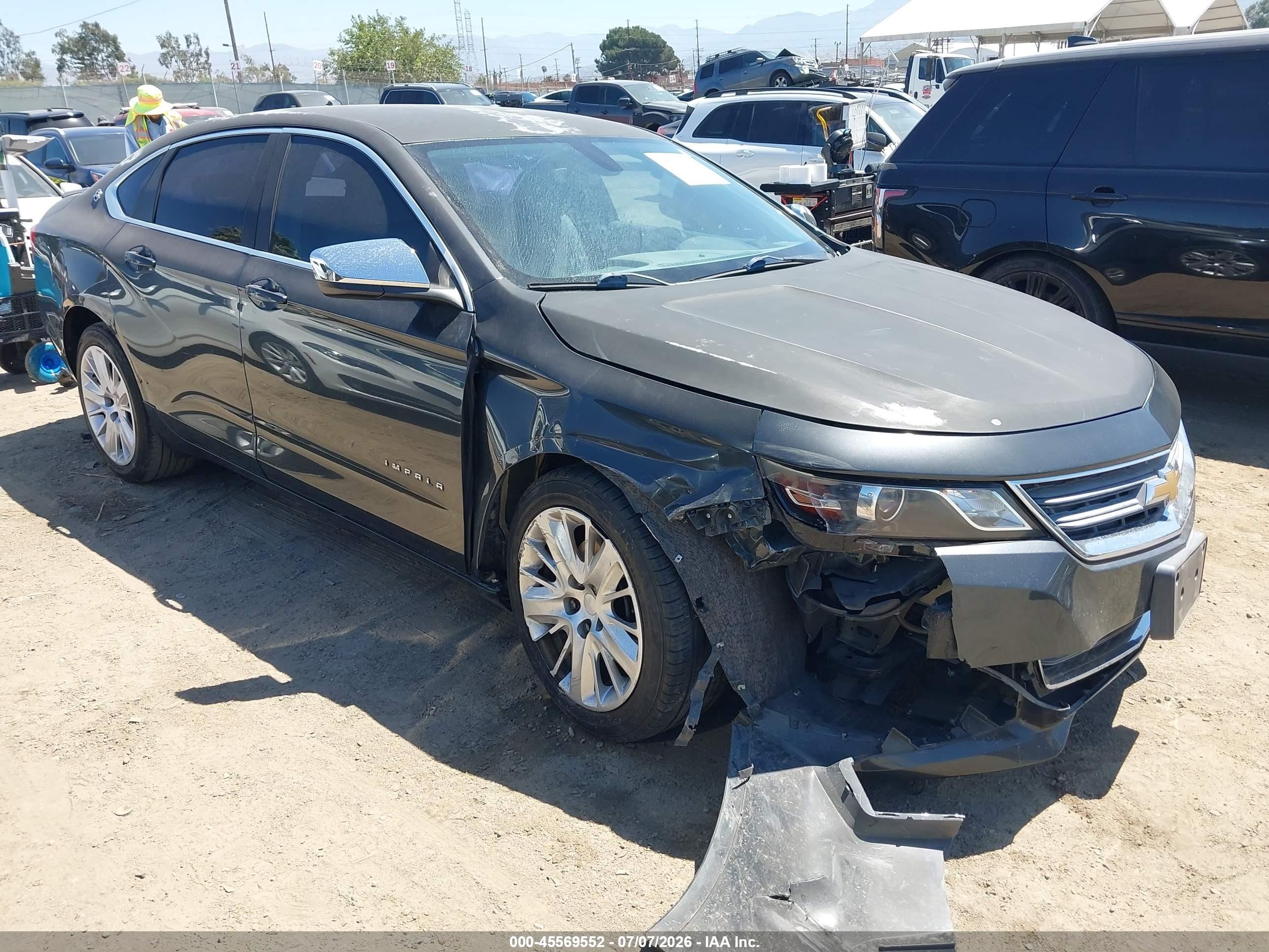 2015 Chevrolet Impala LS, VIN 1G11Z5SL5FU127920 — Front end