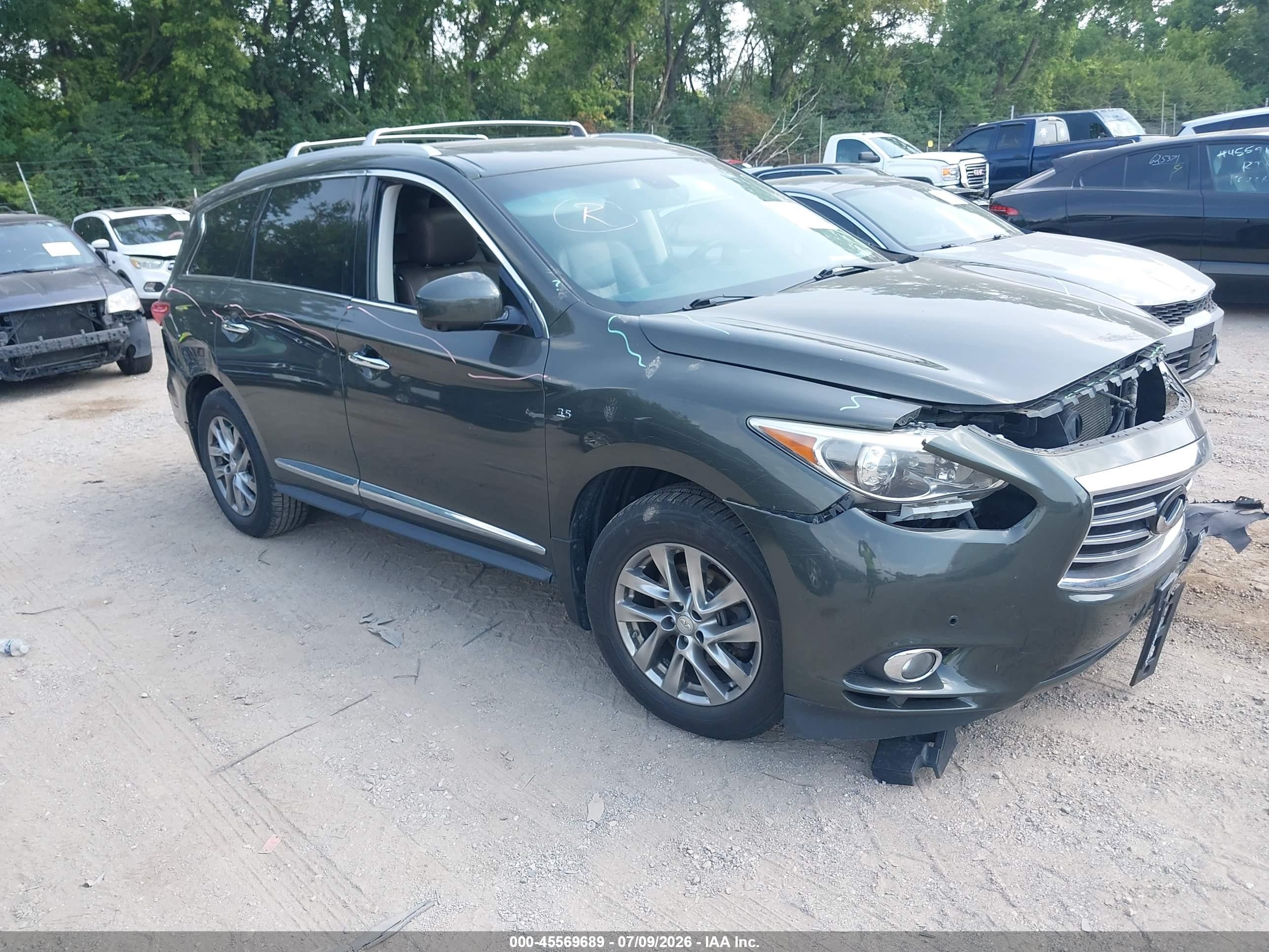 2014 Infiniti QX60, VIN 5N1AL0MM9EC508560 — All over