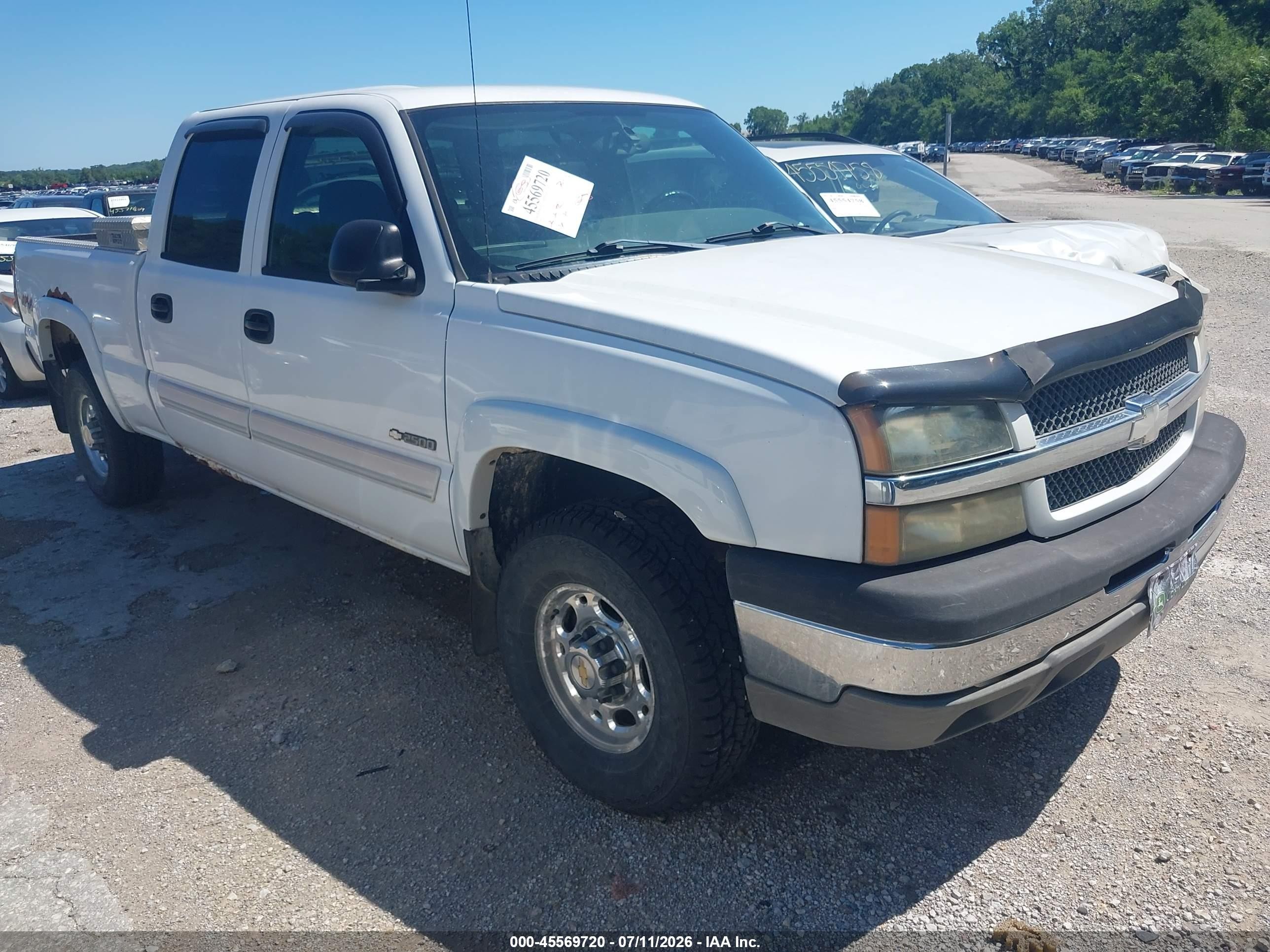 2004 Chevrolet Silverado 2500 LT, VIN 1GCGK23U24F115155 — Normal wear