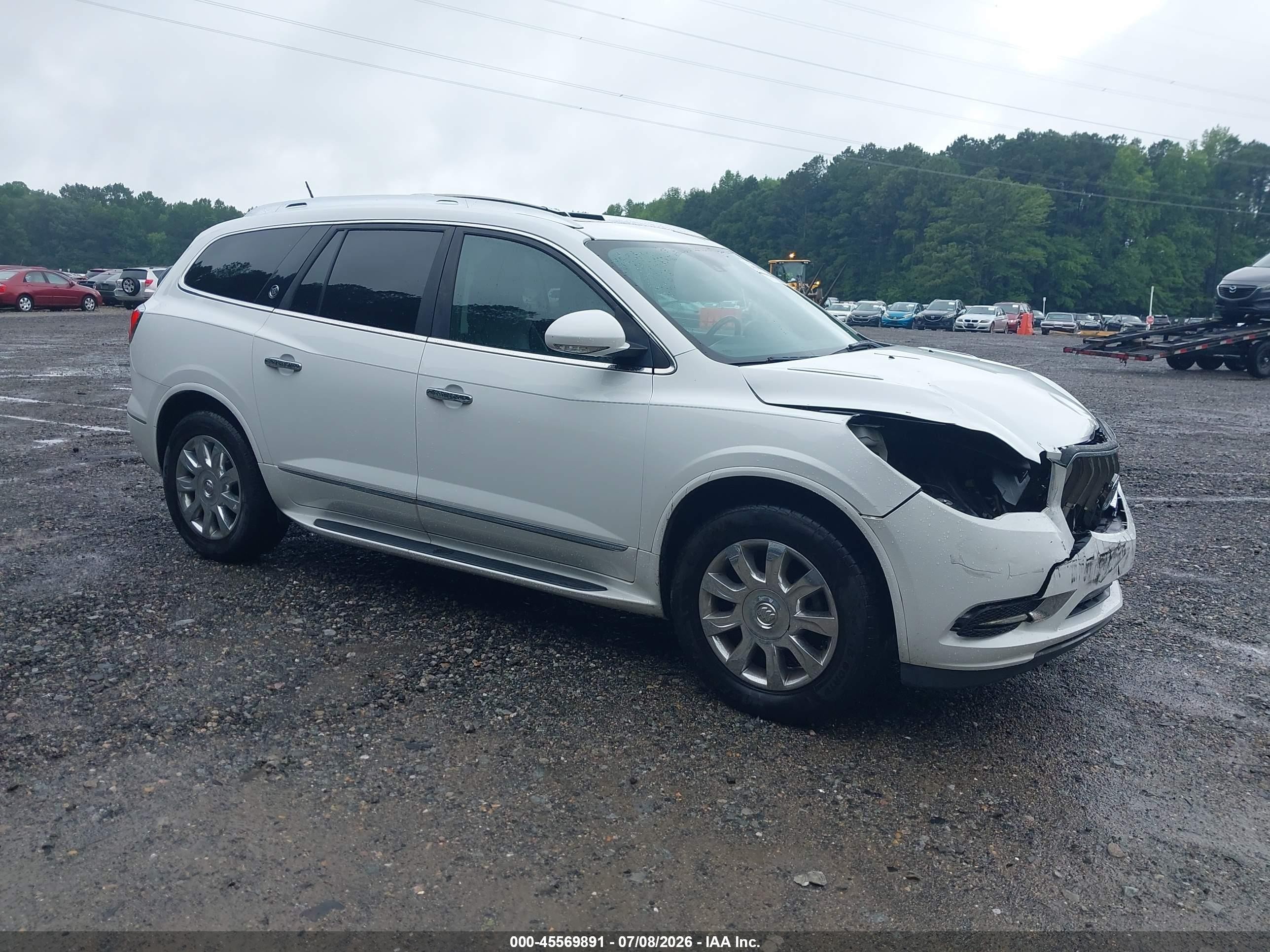 2016 Buick Enclave Leather, VIN 5GAKRBKD8GJ244799 — Front end