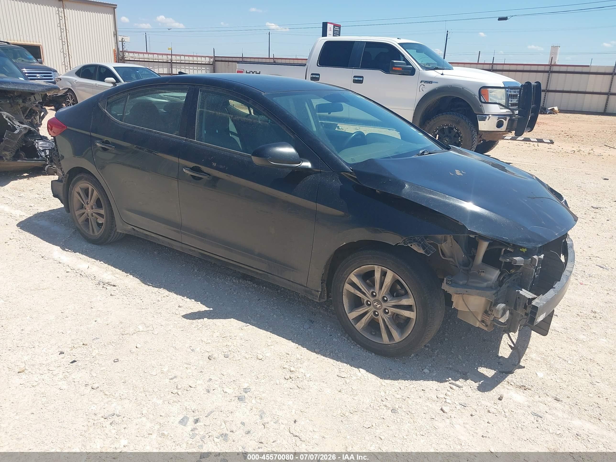 2018 Hyundai Elantra SEL, VIN 5NPD84LF8JH324979 — Repossession