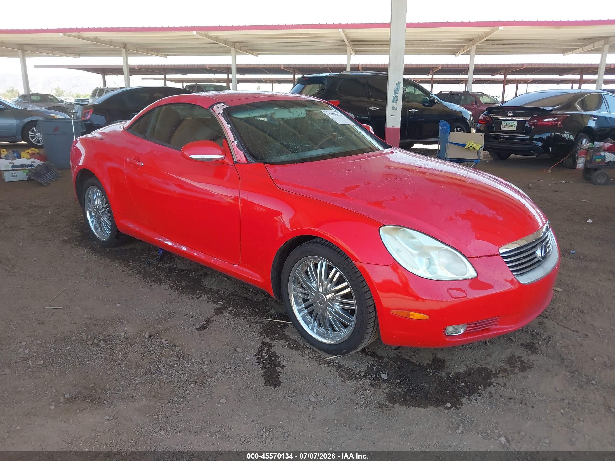 2005 Lexus SC 430, VIN JTHFN48Y150070044 — Normal wear