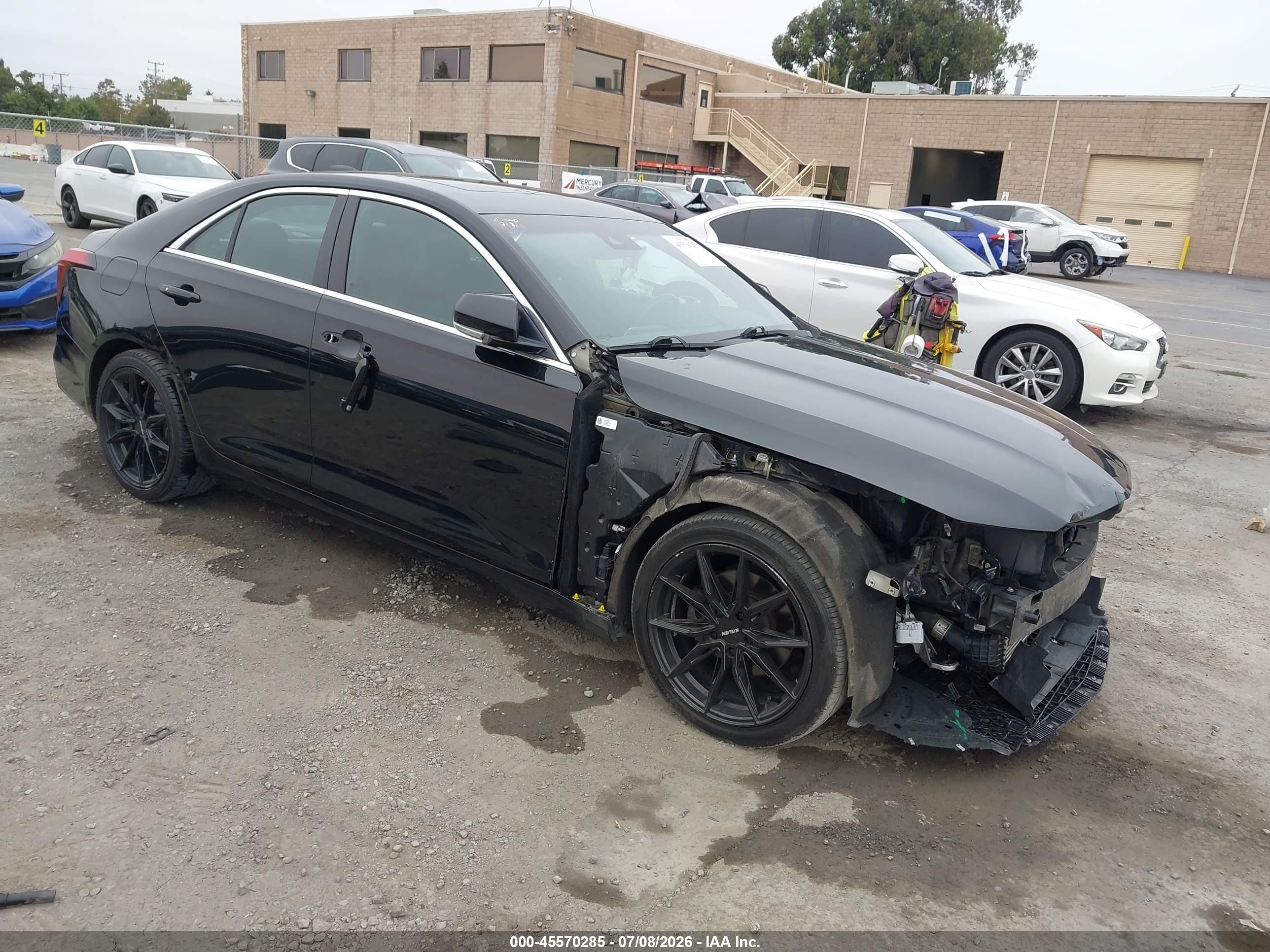 2021 Cadillac CT4 Premium Luxury, VIN 1G6DB5RK4M0129204 — Front end