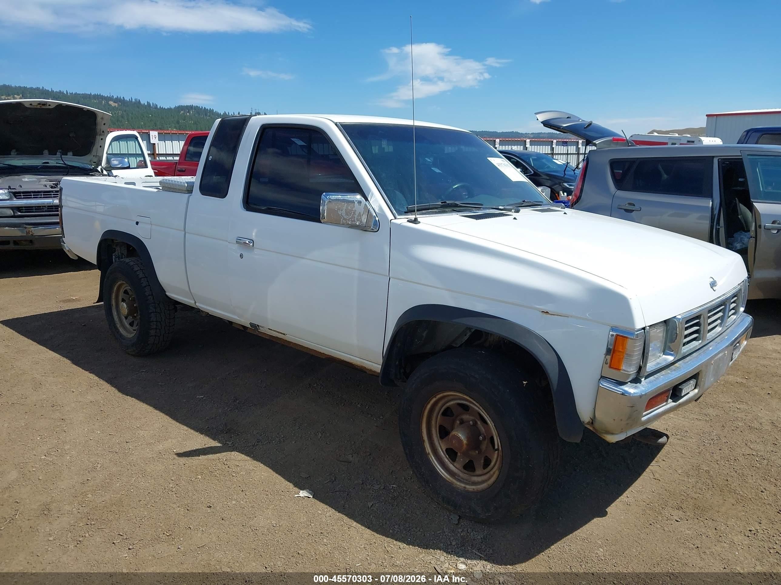 1995 Nissan Frontier SE, VIN 1N6HD16Y7SC377207 — Normal wear