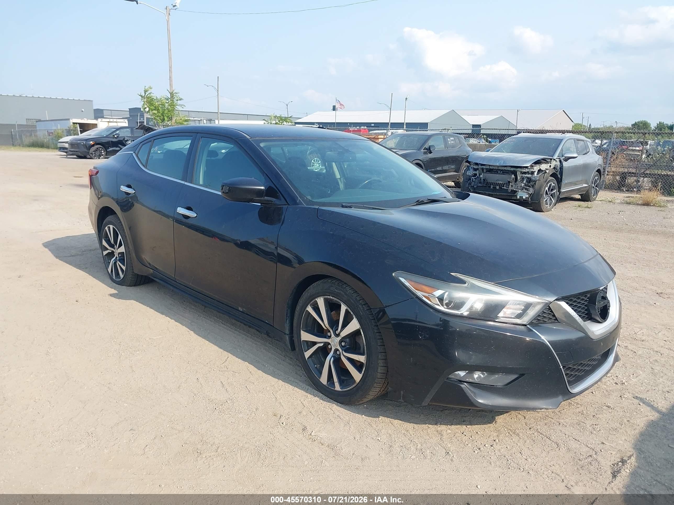 2017 Nissan Maxima Platinum, VIN 1N4AA6AP1HC437943 — Undercarriage