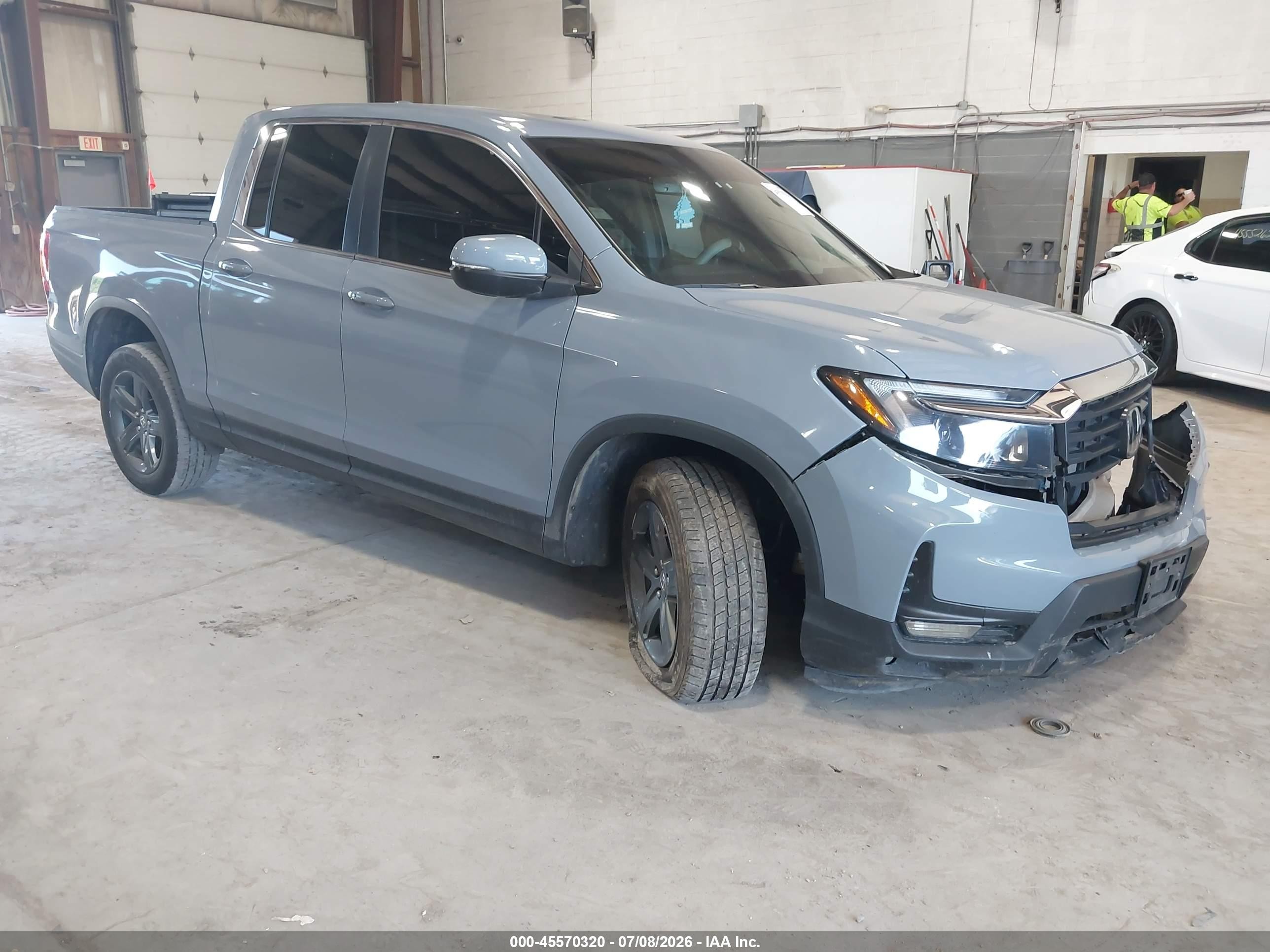 2023 Honda Ridgeline RTL, VIN 5FPYK3F55PB026310 — Undercarriage