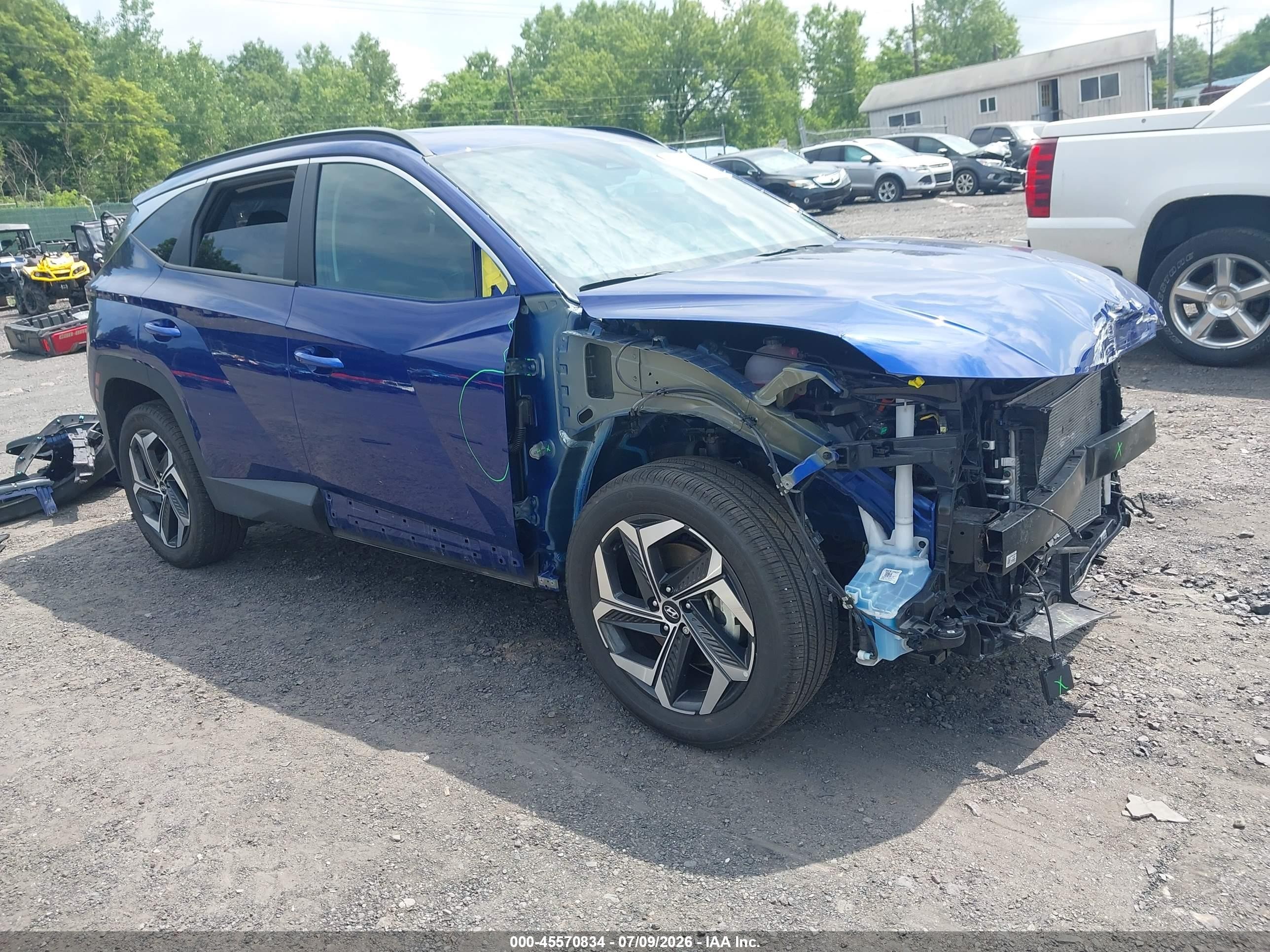 2024 Hyundai Tucson SEL, VIN 5NMJFCDE1RH348817 — Перед
