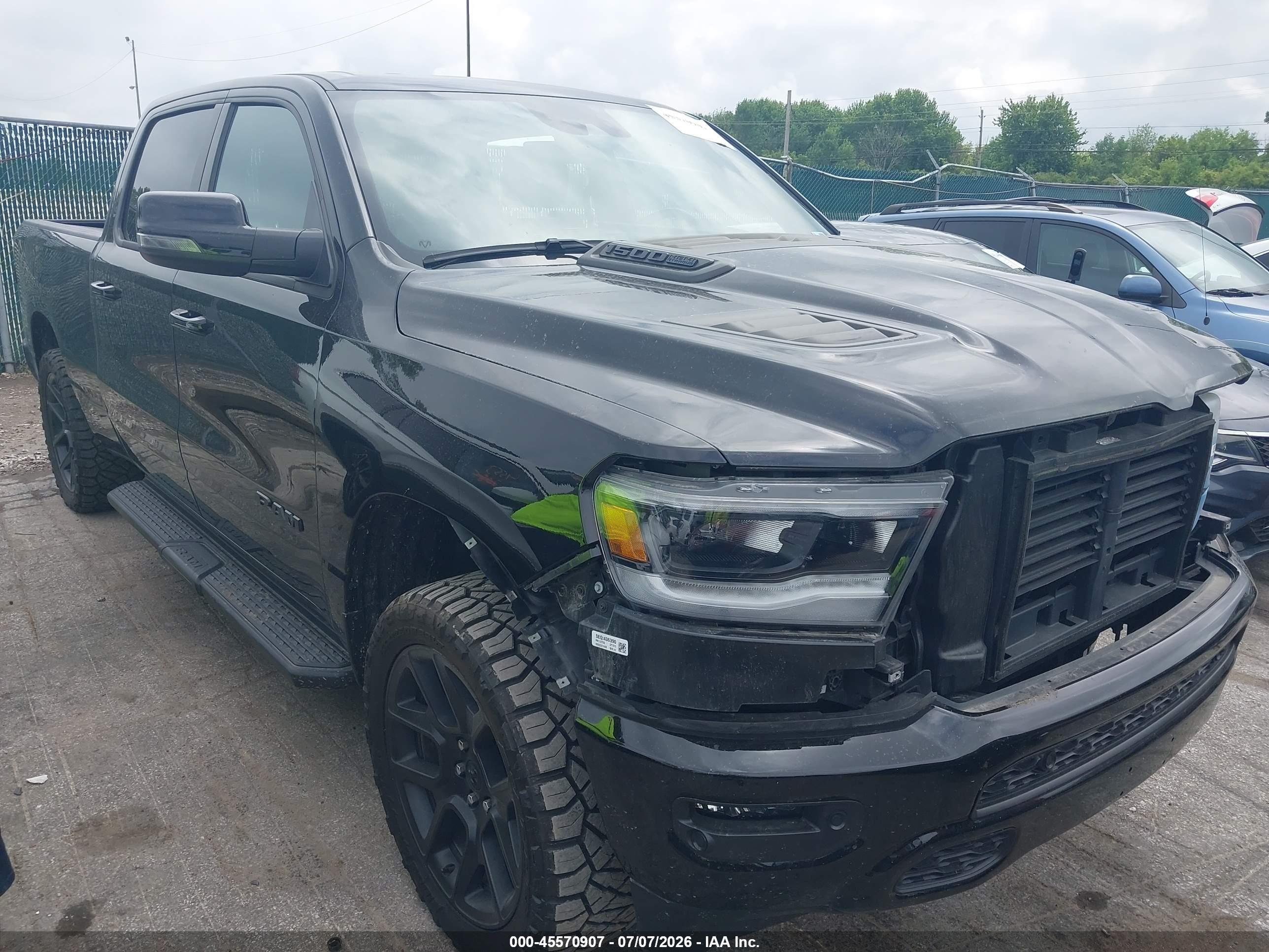 2024 Ram 1500 Laramie, VIN 1C6SRFRT1RN112750 — Side