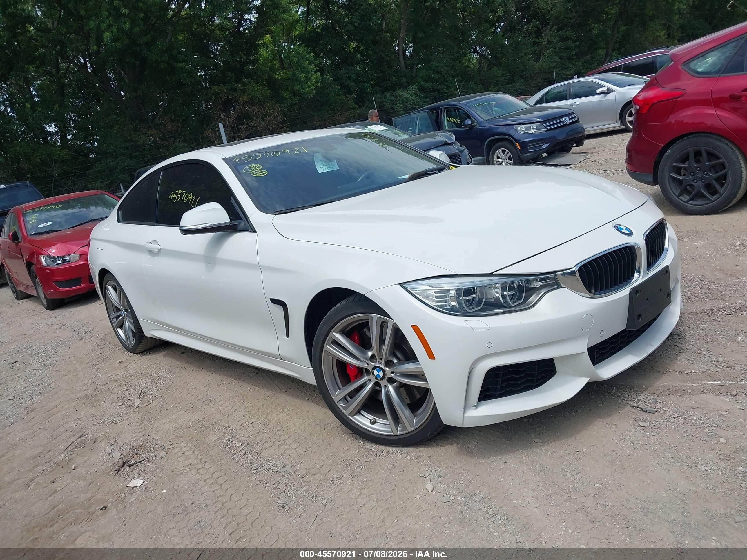 2014 BMW 4 Series 435i xDrive, VIN WBA3R5C57EK188628 — Front end